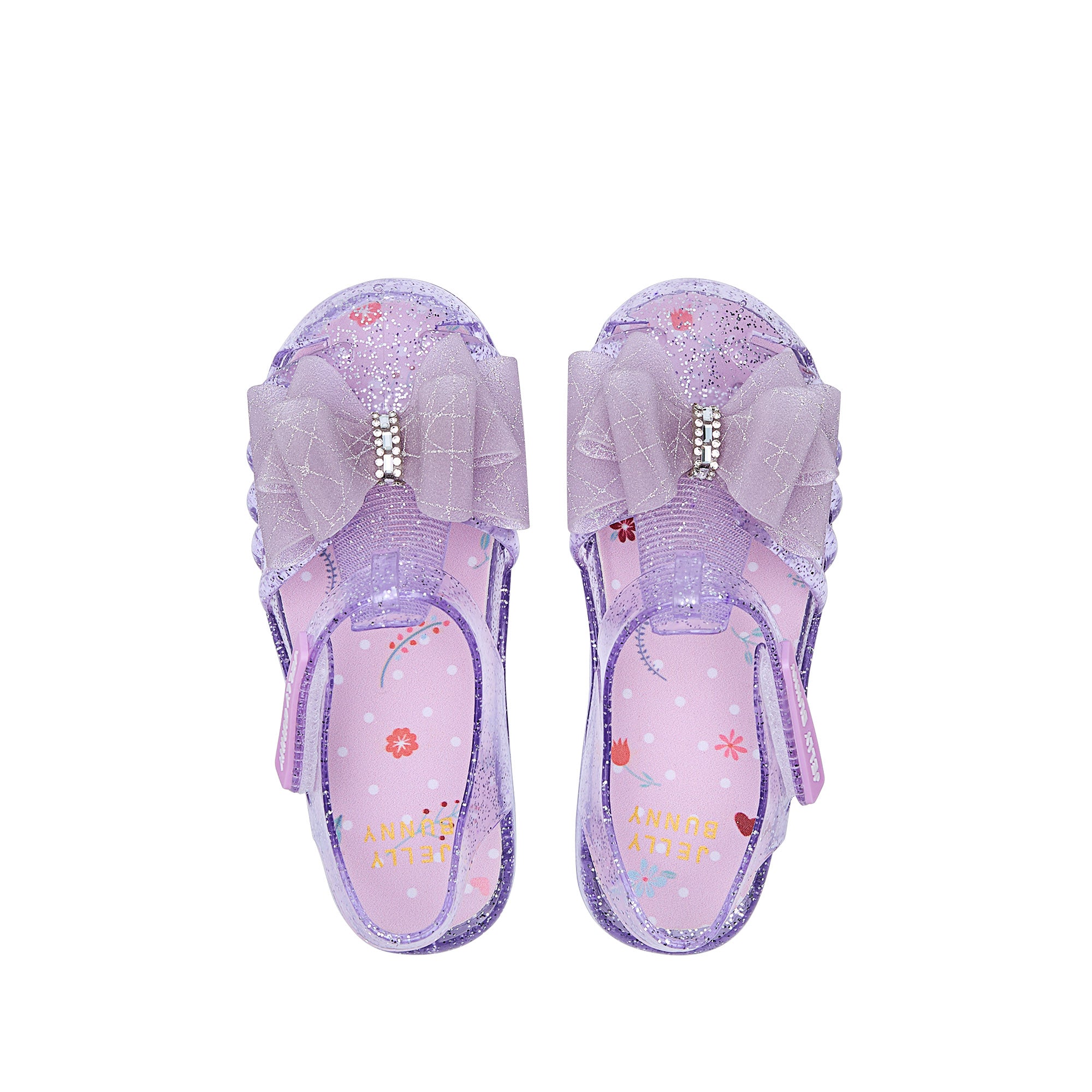 รองเท้าแตะสำหรับเด็กผู้หญิง Starfish Bow Mini Purple
