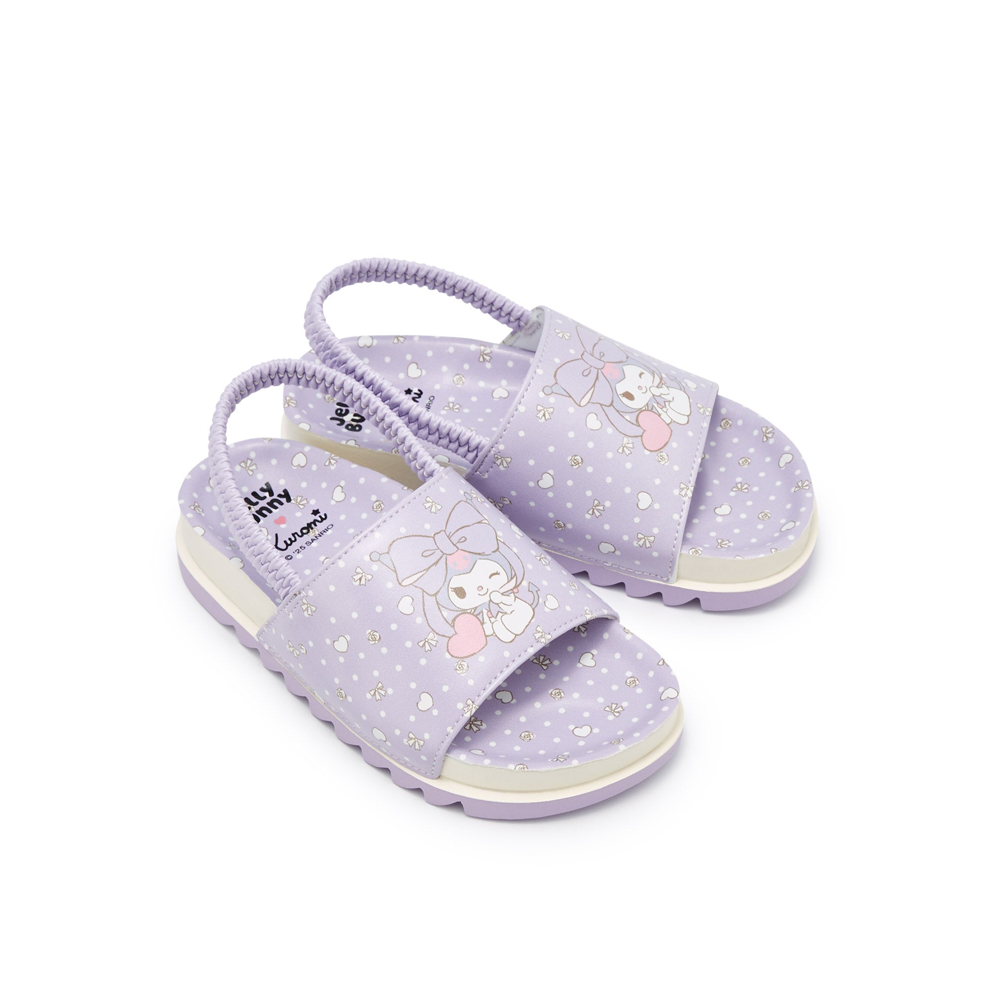 รองเท้าแตะรัดส้นเท้า Mini Friendly Asuka สำหรับเด็ก Purple