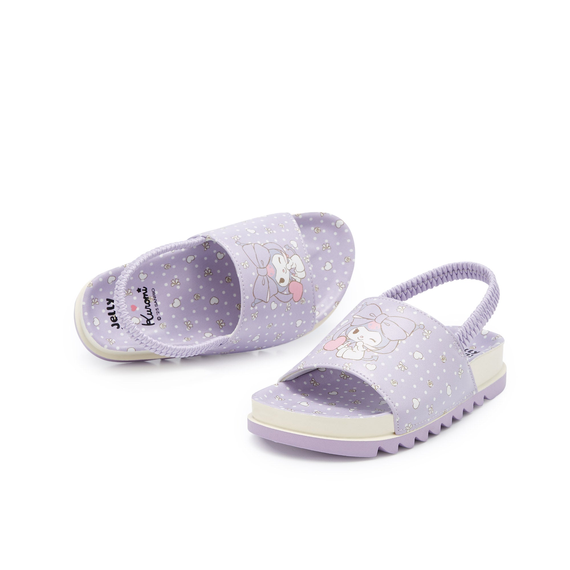 รองเท้าแตะรัดส้นเท้า Mini Friendly Asuka สำหรับเด็ก Purple