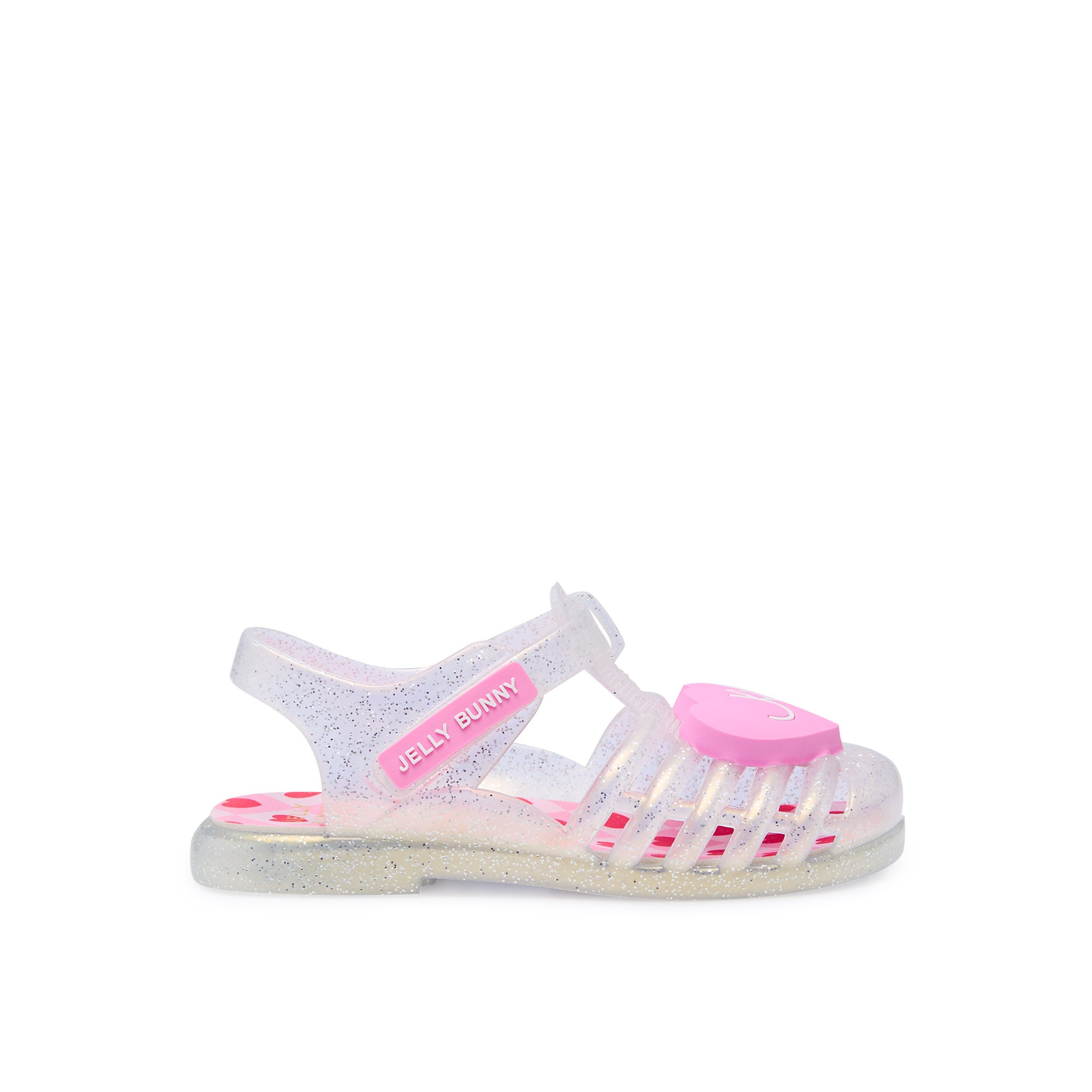 รองเท้า Unicorn Love Heart สำหรับเด็กผู้หญิง White