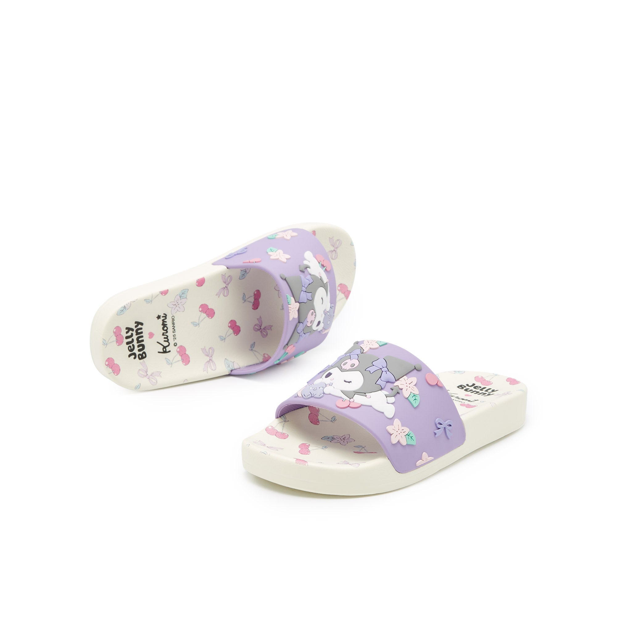 รองเท้าแตะ Mini Slide Kimiko Sandals สำหรับเด็ก Purple