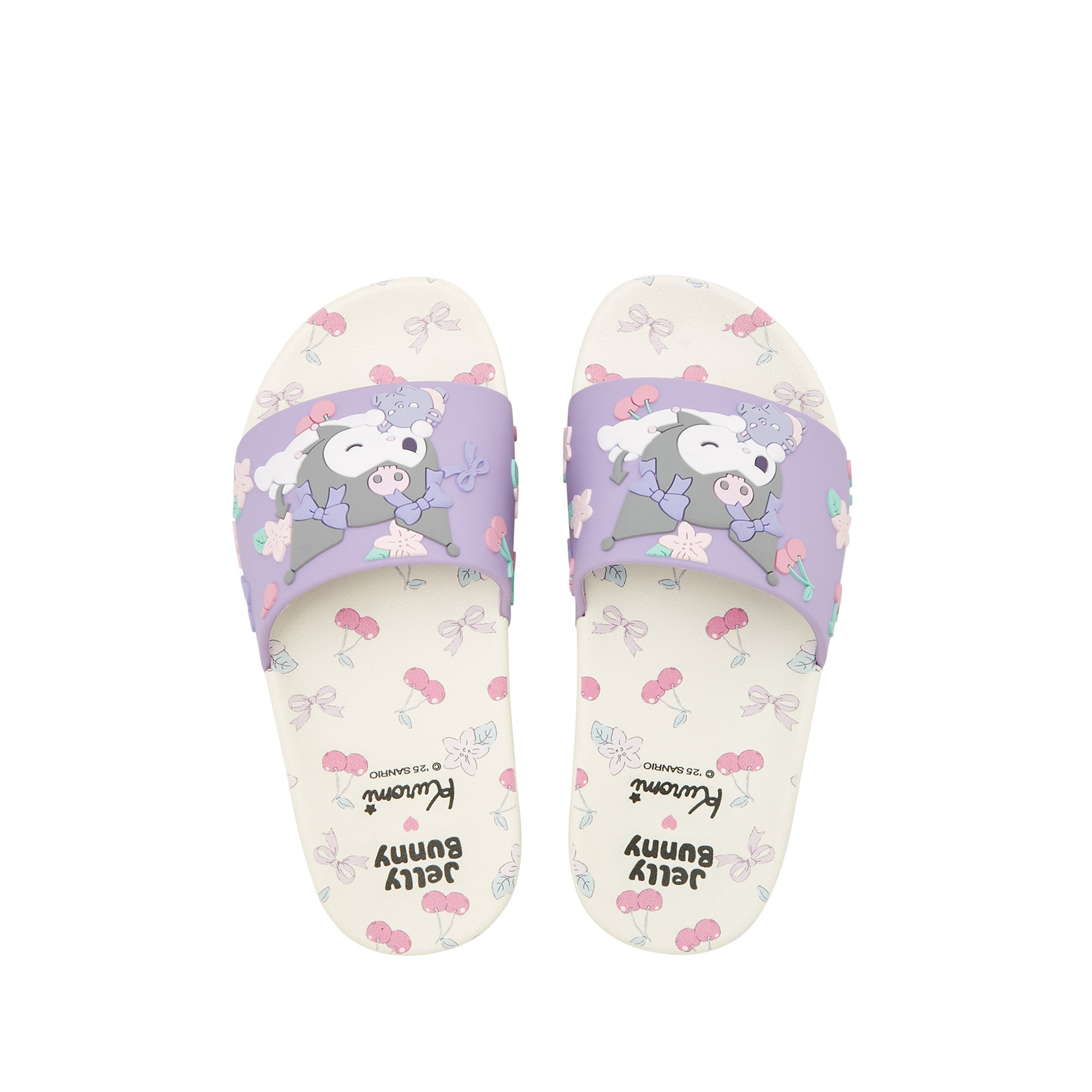 รองเท้าแตะ Mini Slide Kimiko Sandals สำหรับเด็ก Purple