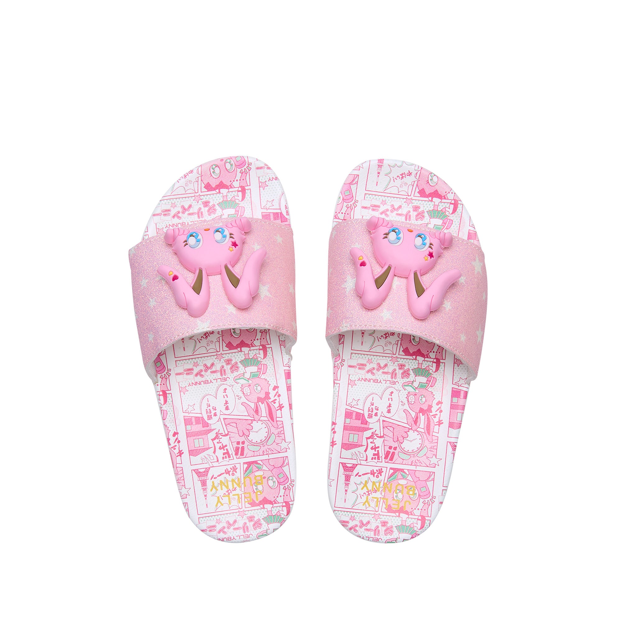 Mini Slide Lucas Sandals For Mini Girl Light Pink