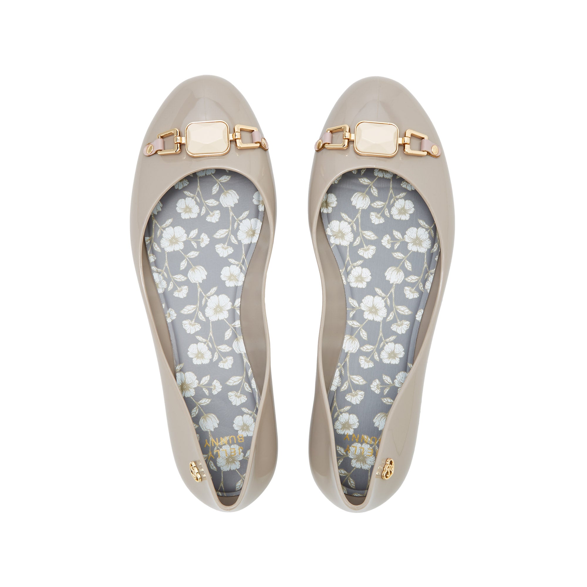 รองเท้าคัทชูทรงบัลเล่ต์ Melina Rhys Grey