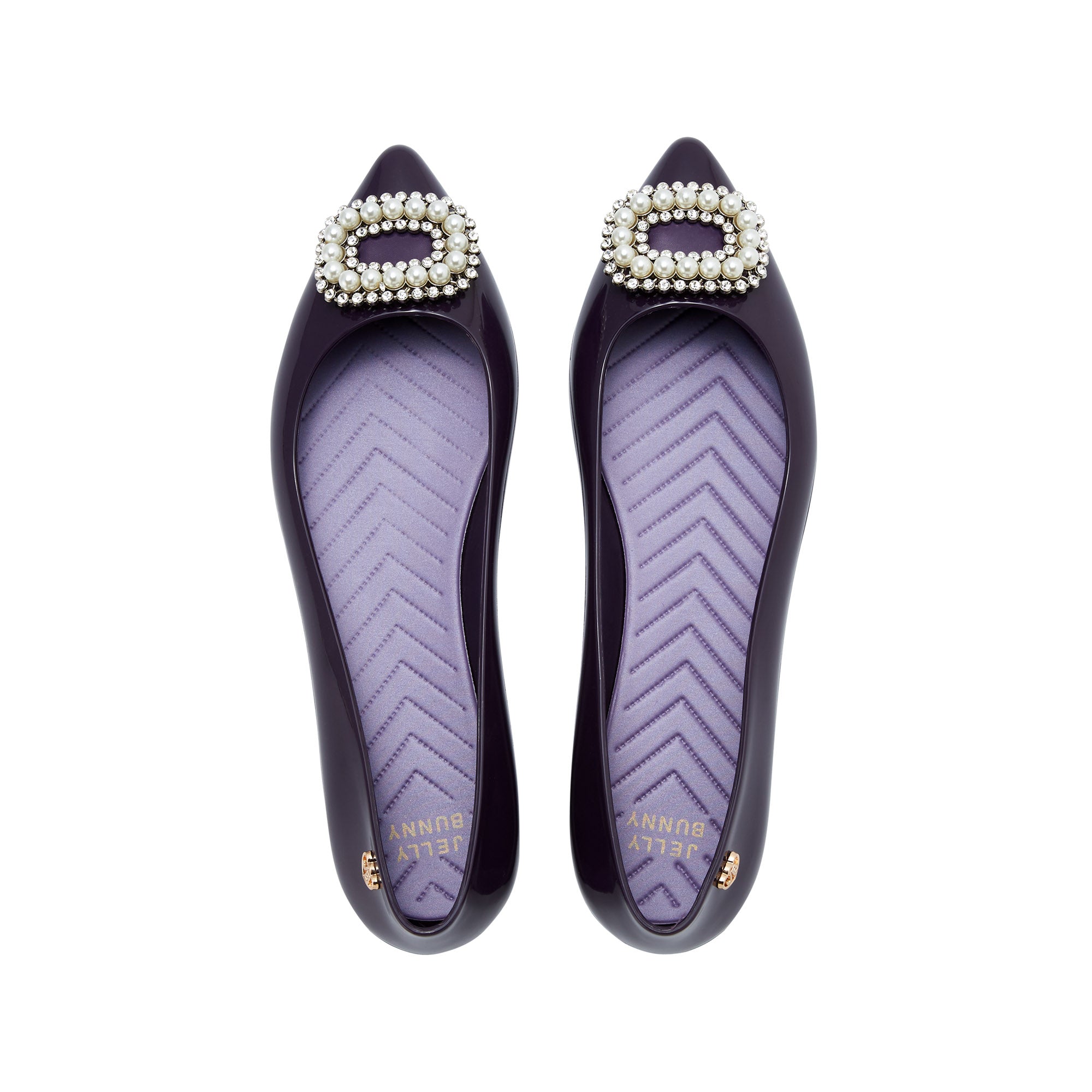 รองเท้าคัทชูทรงบัลเล่ต์ Avery Ceres Purple
