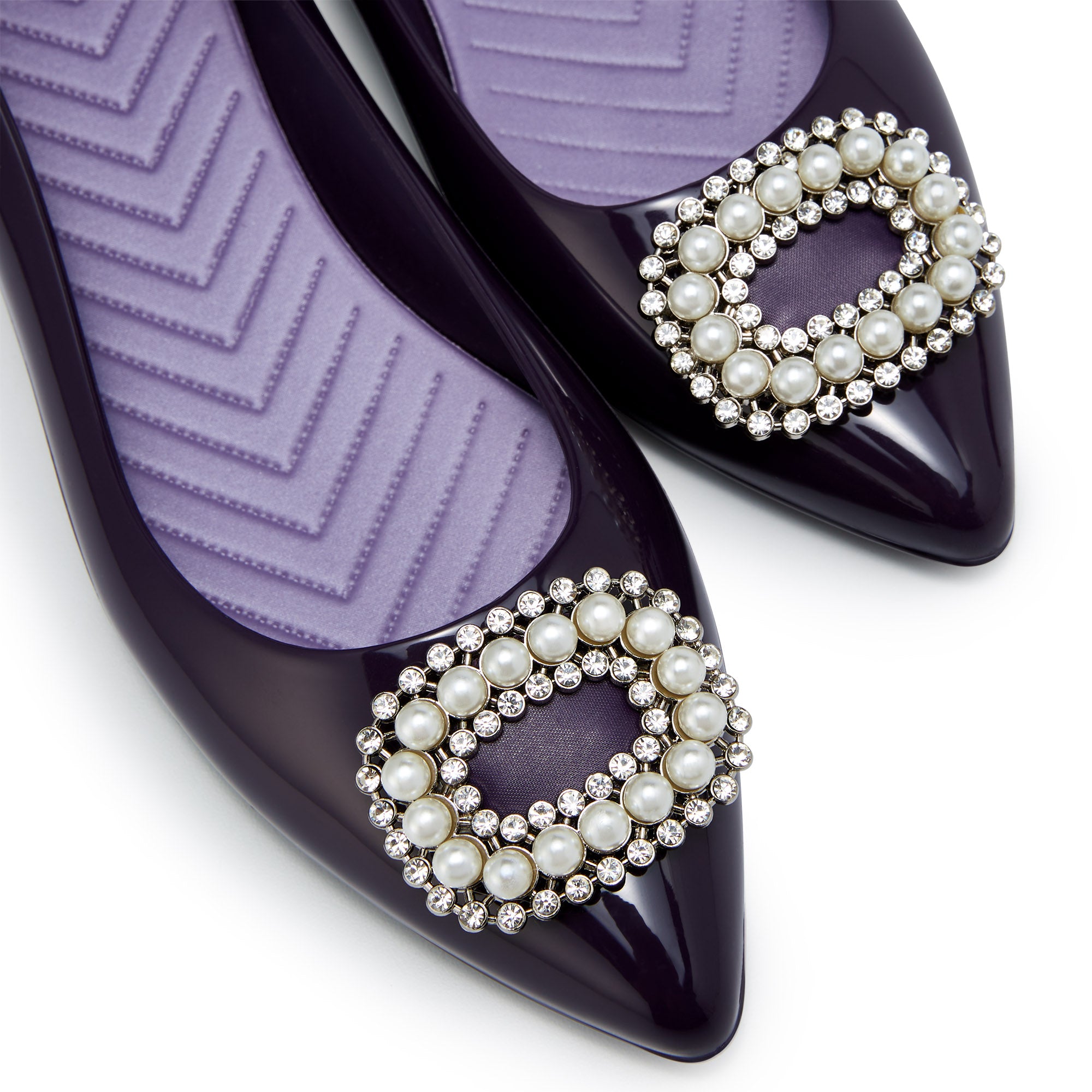 รองเท้าคัทชูทรงบัลเล่ต์ Avery Ceres Purple