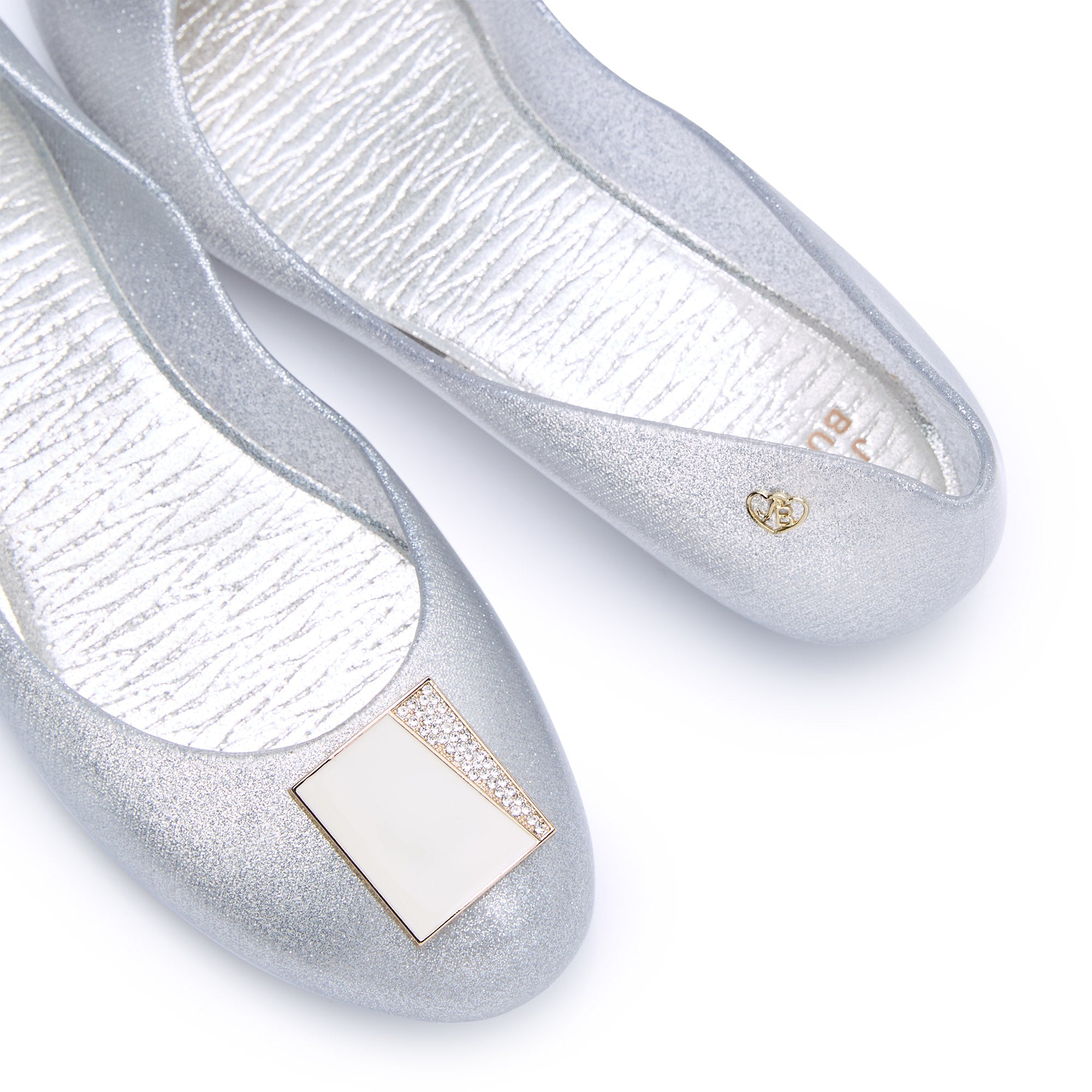 รองเท้าทรงบัลเล่ต์ Melina Chiara Glitter Multi 2