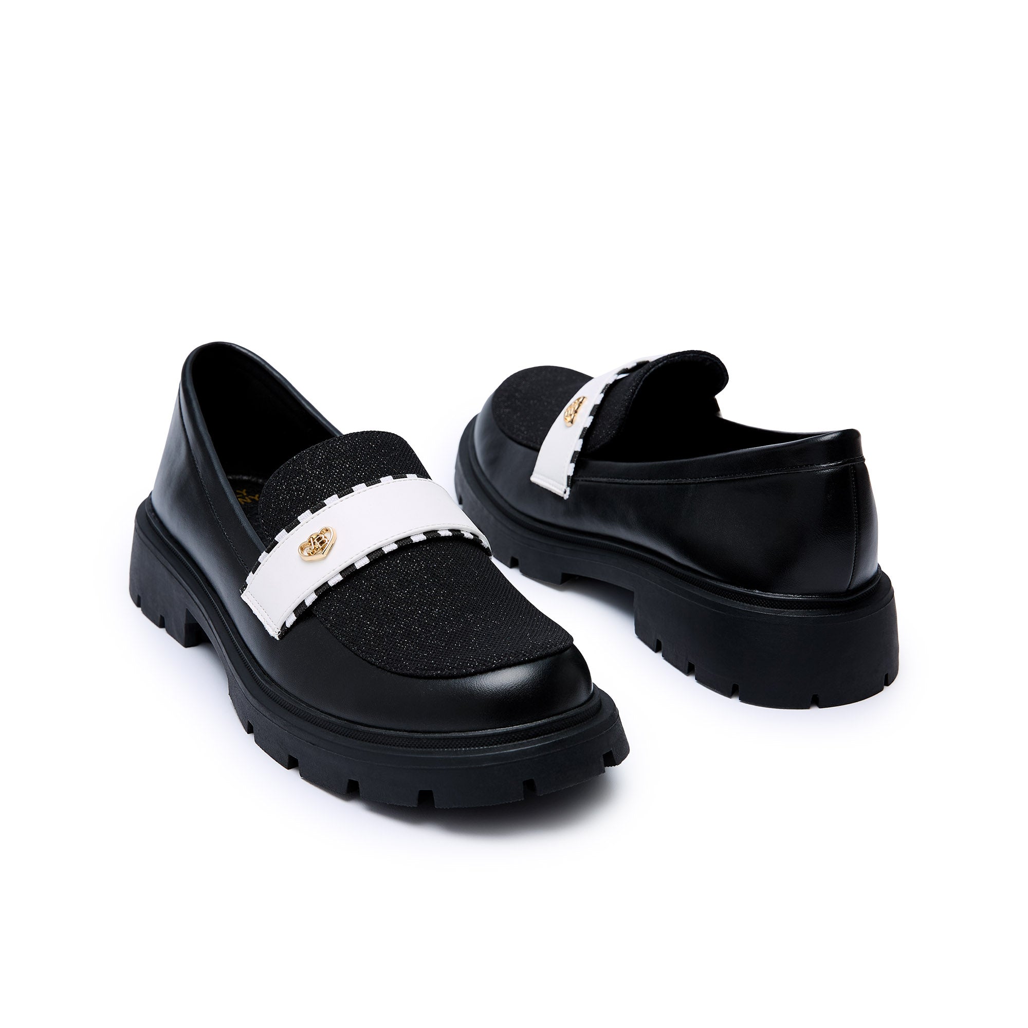 Caden Nyomi Loafers Black