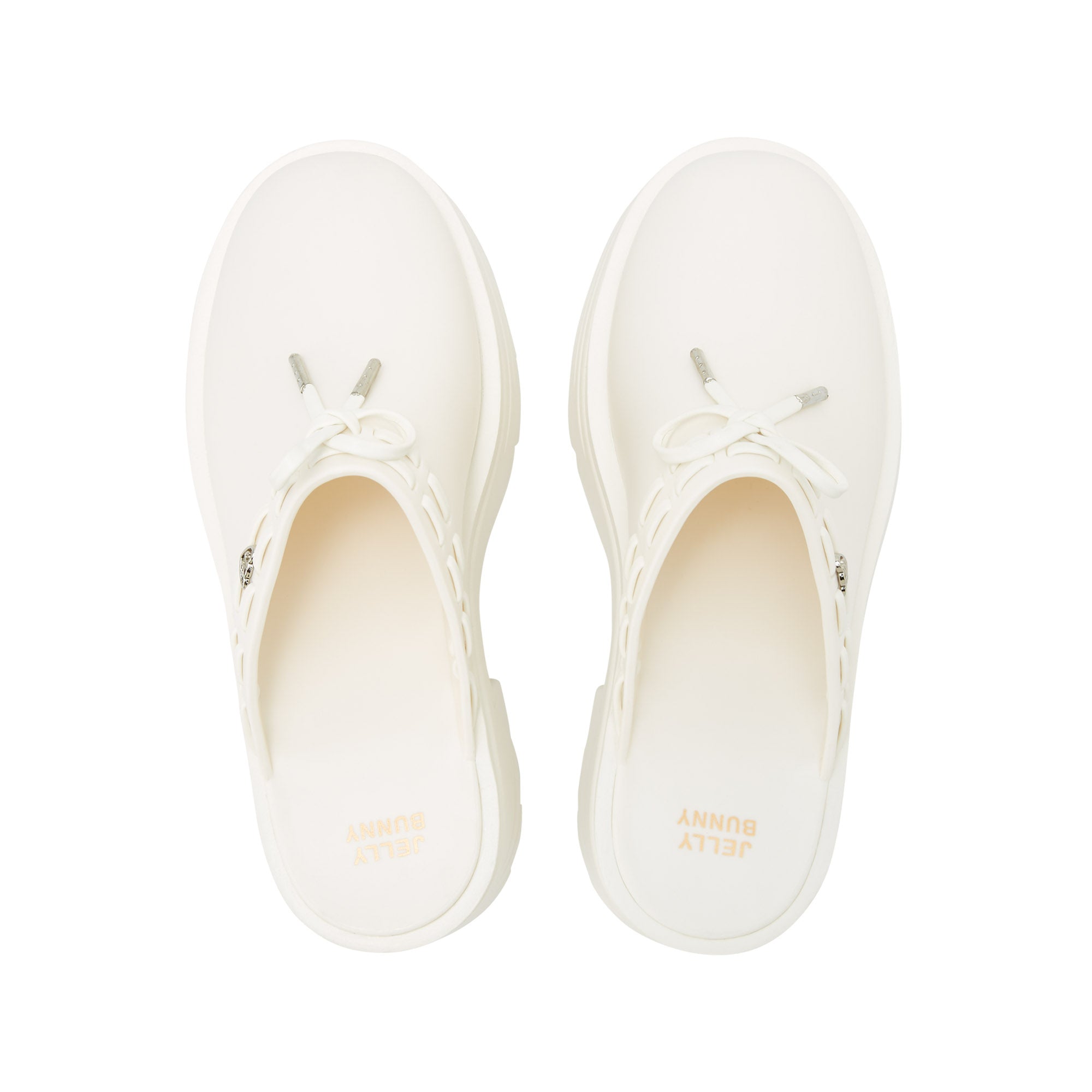 รองเท้าเปิดส้นเท้า Tete Scarlete White