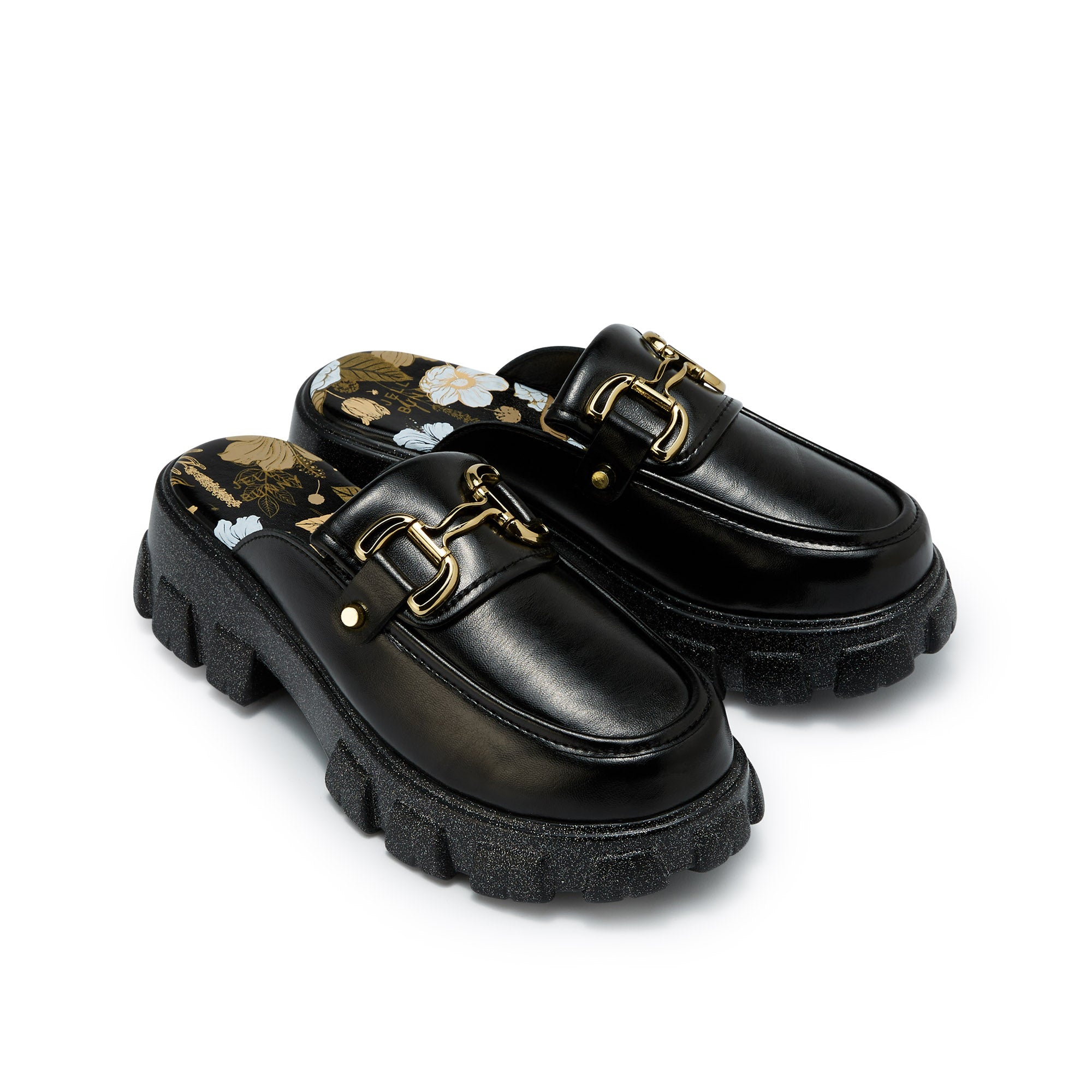 Maggie Dexter Slip-On Sandals Black