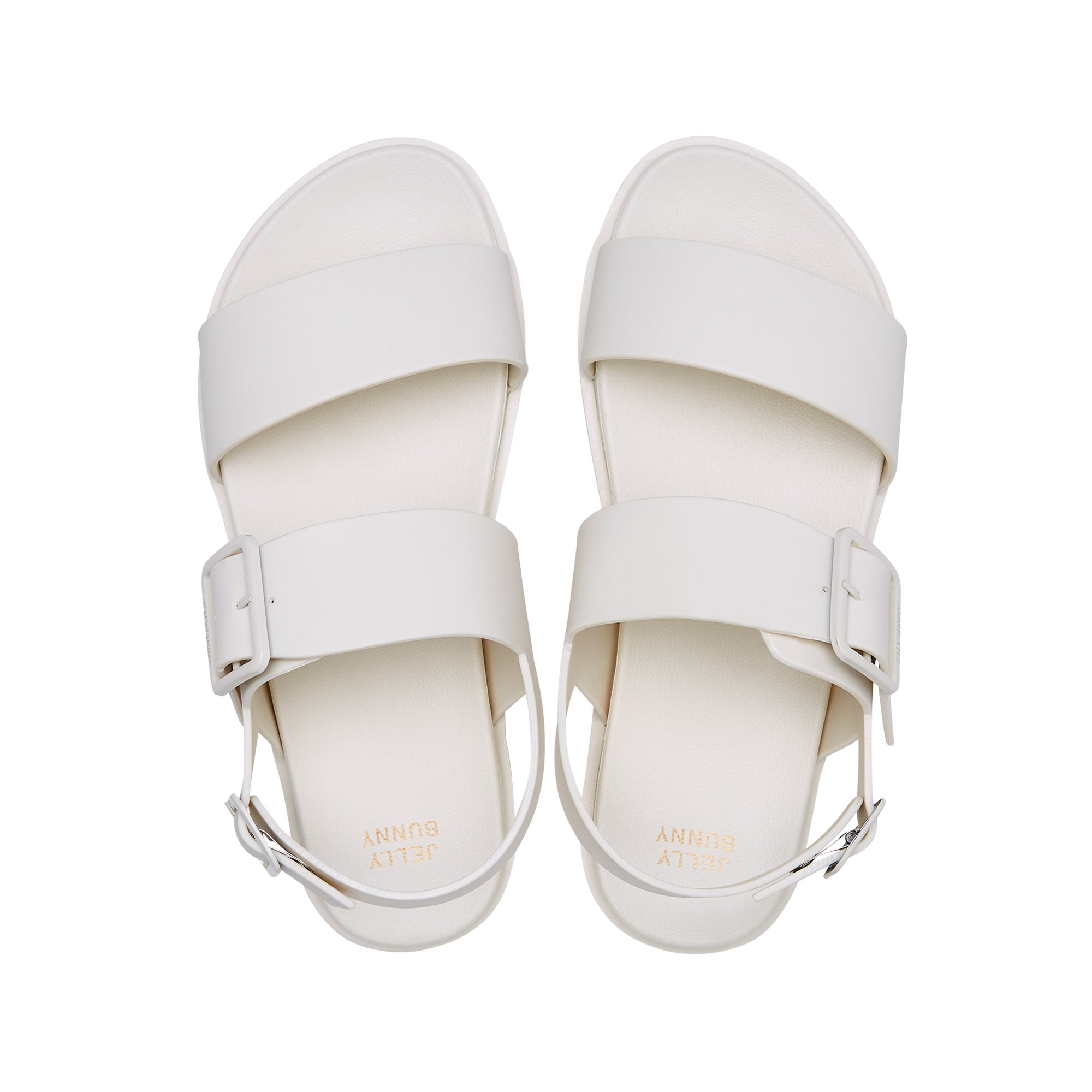 Funda Flat Sandals Ivory