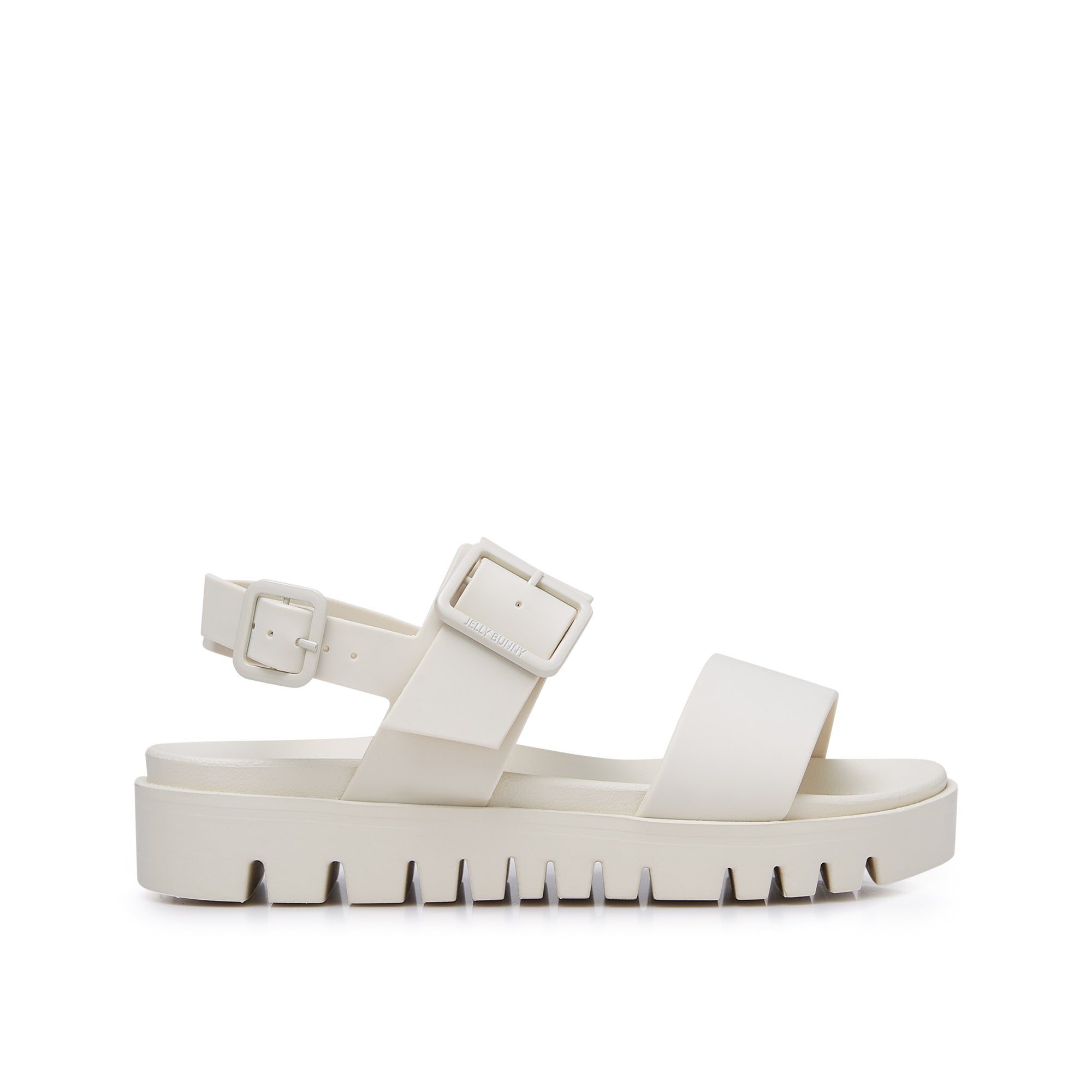 Funda Flat Sandals Ivory