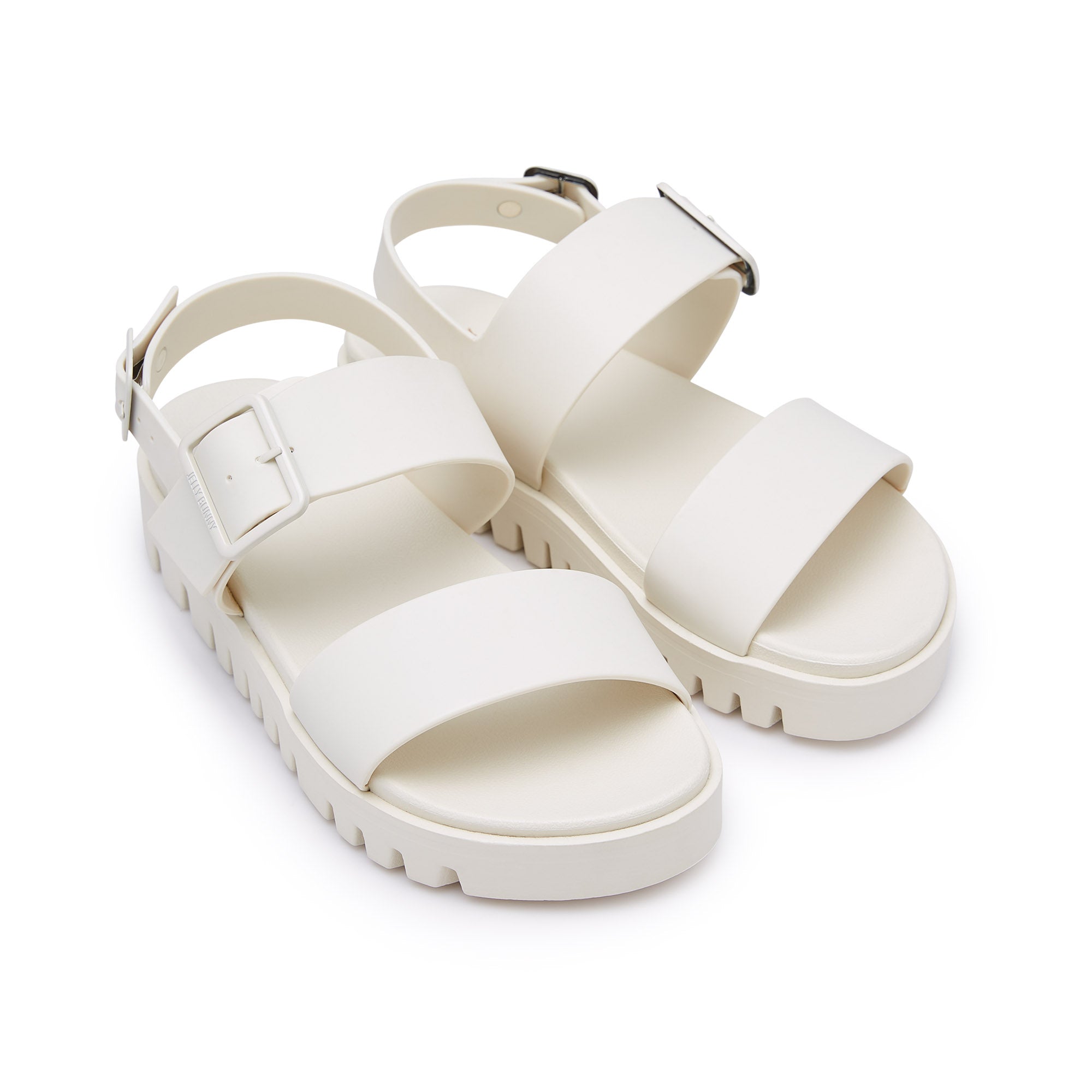 Funda Flat Sandals Ivory