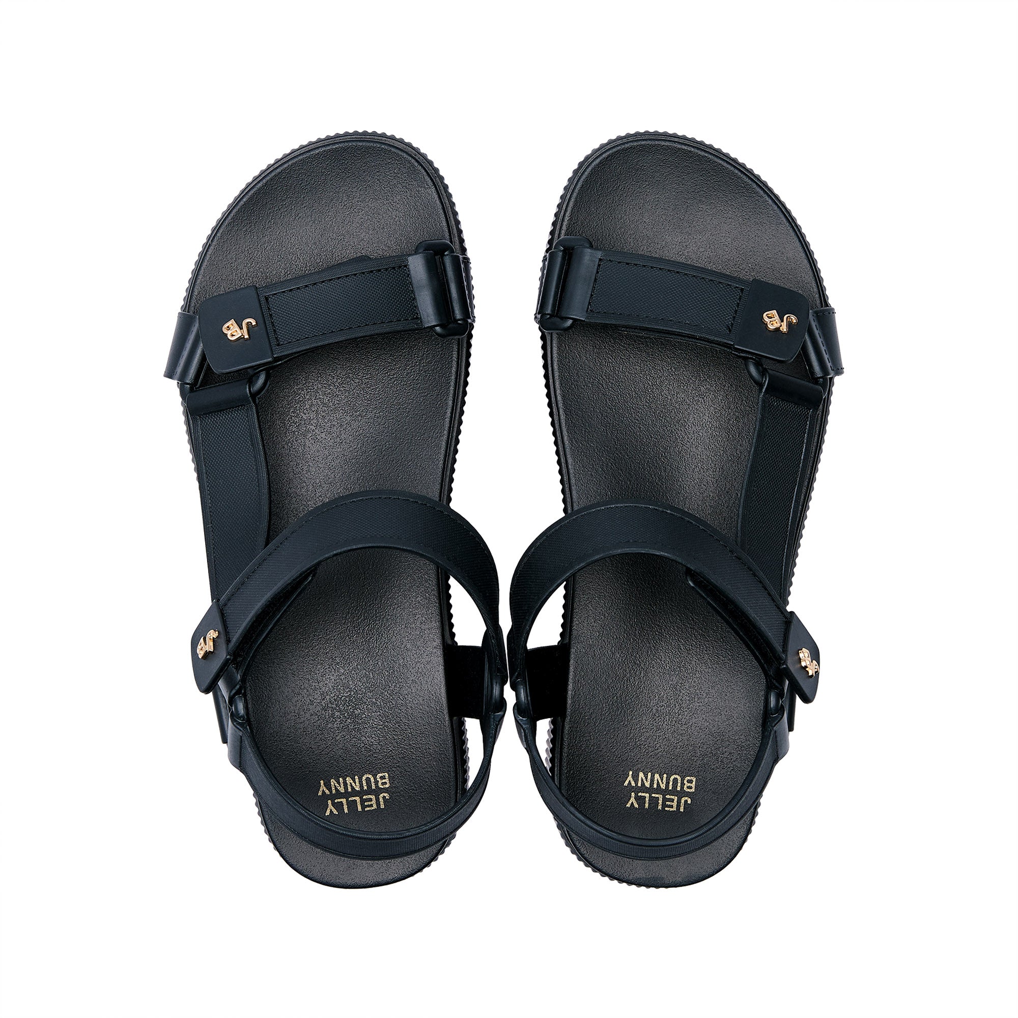 Zorica Platform Sandals Black