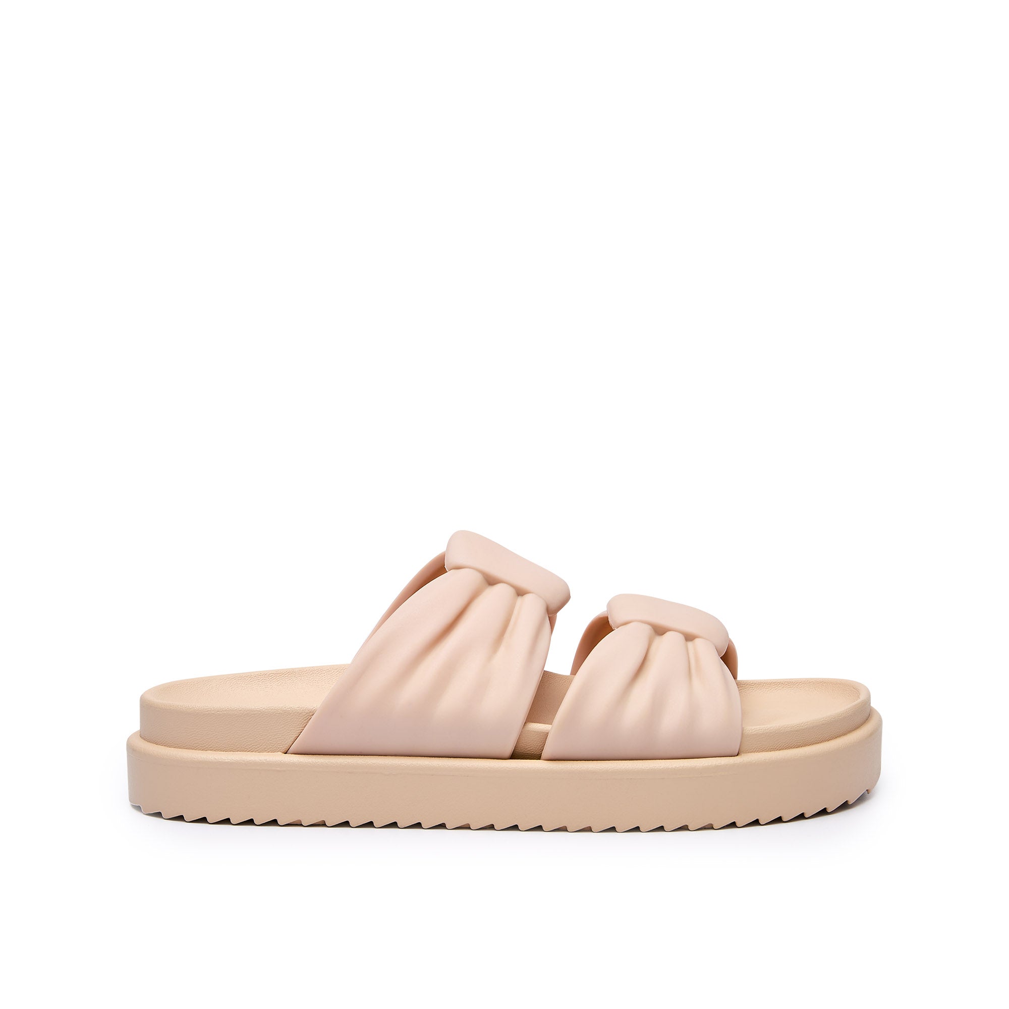 Nisa Bow Sandals Beige