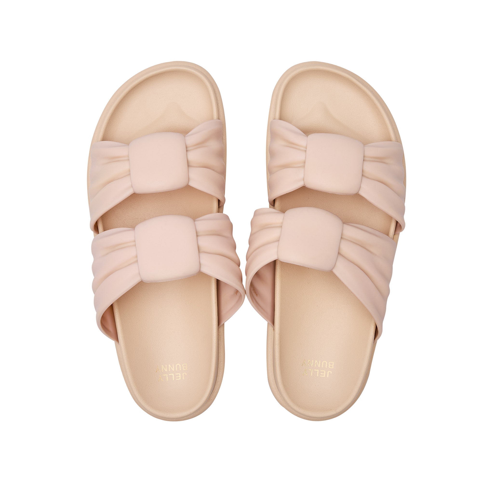 Nisa Bow Sandals Beige