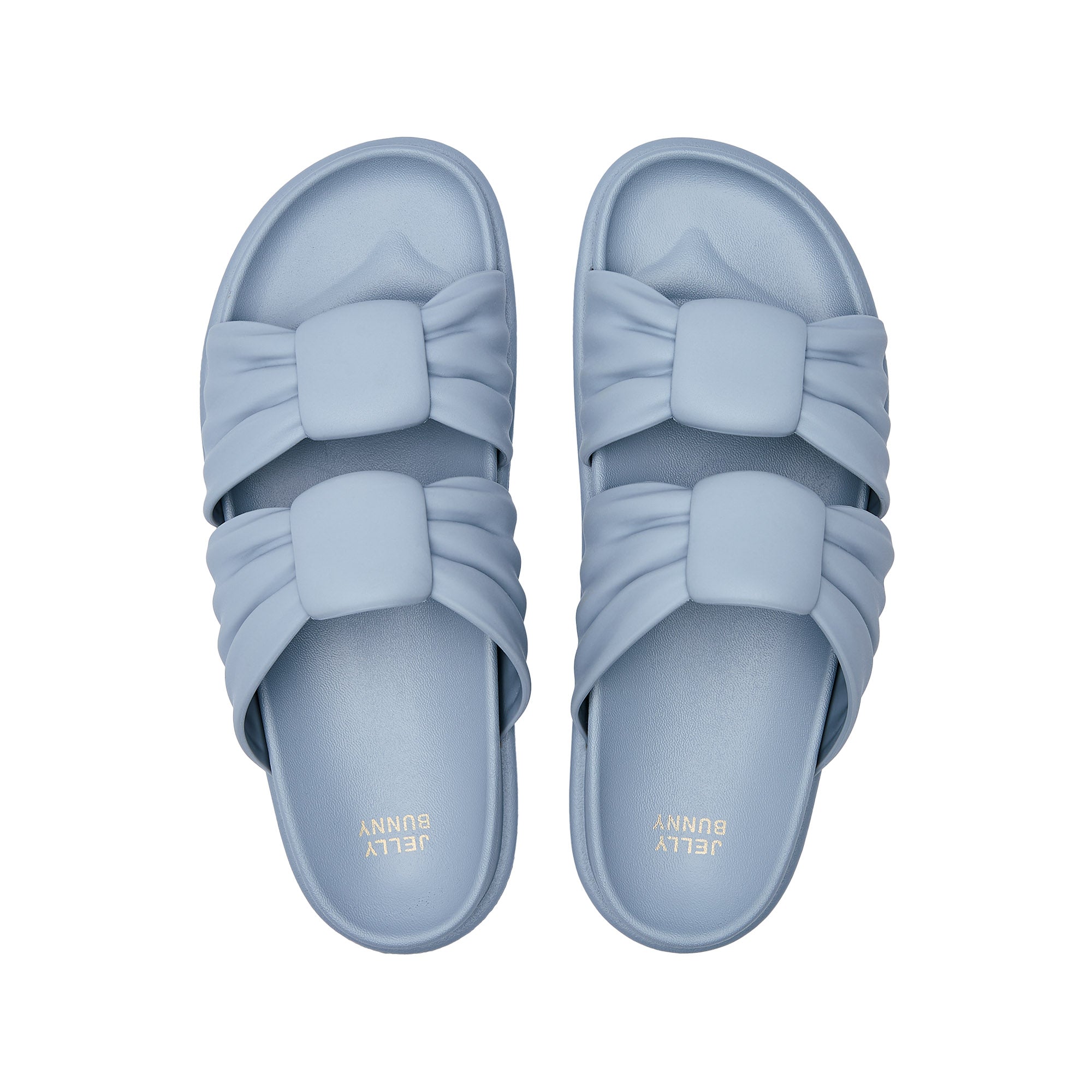 Nisa Bow Sandals Blue