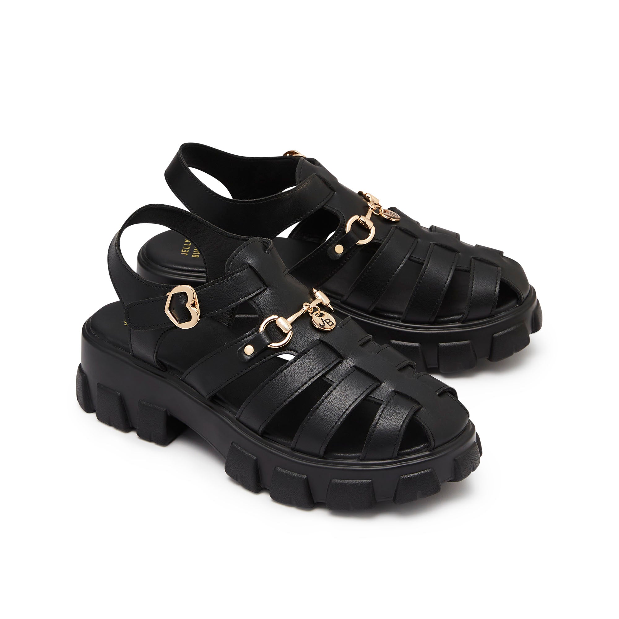 รองเท้าแพลตฟอร์ม Maggie Ema Platform Black