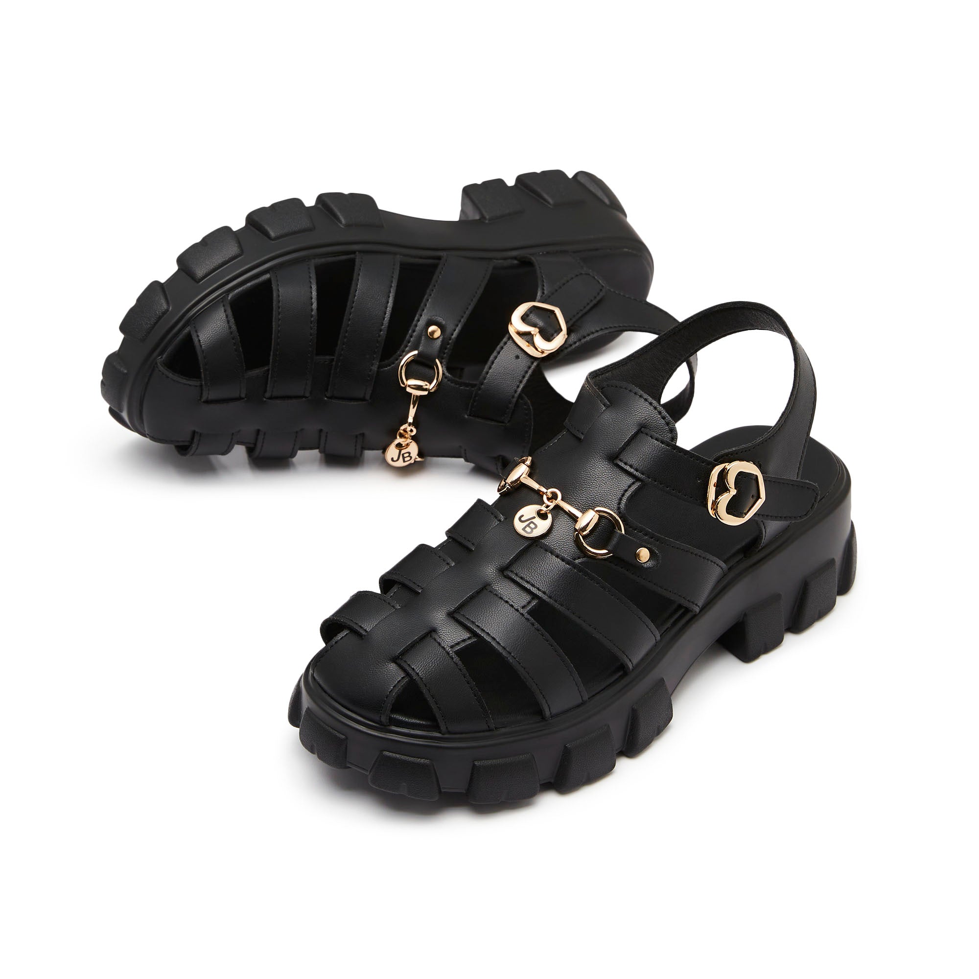 รองเท้าแพลตฟอร์ม Maggie Ema Platform Black