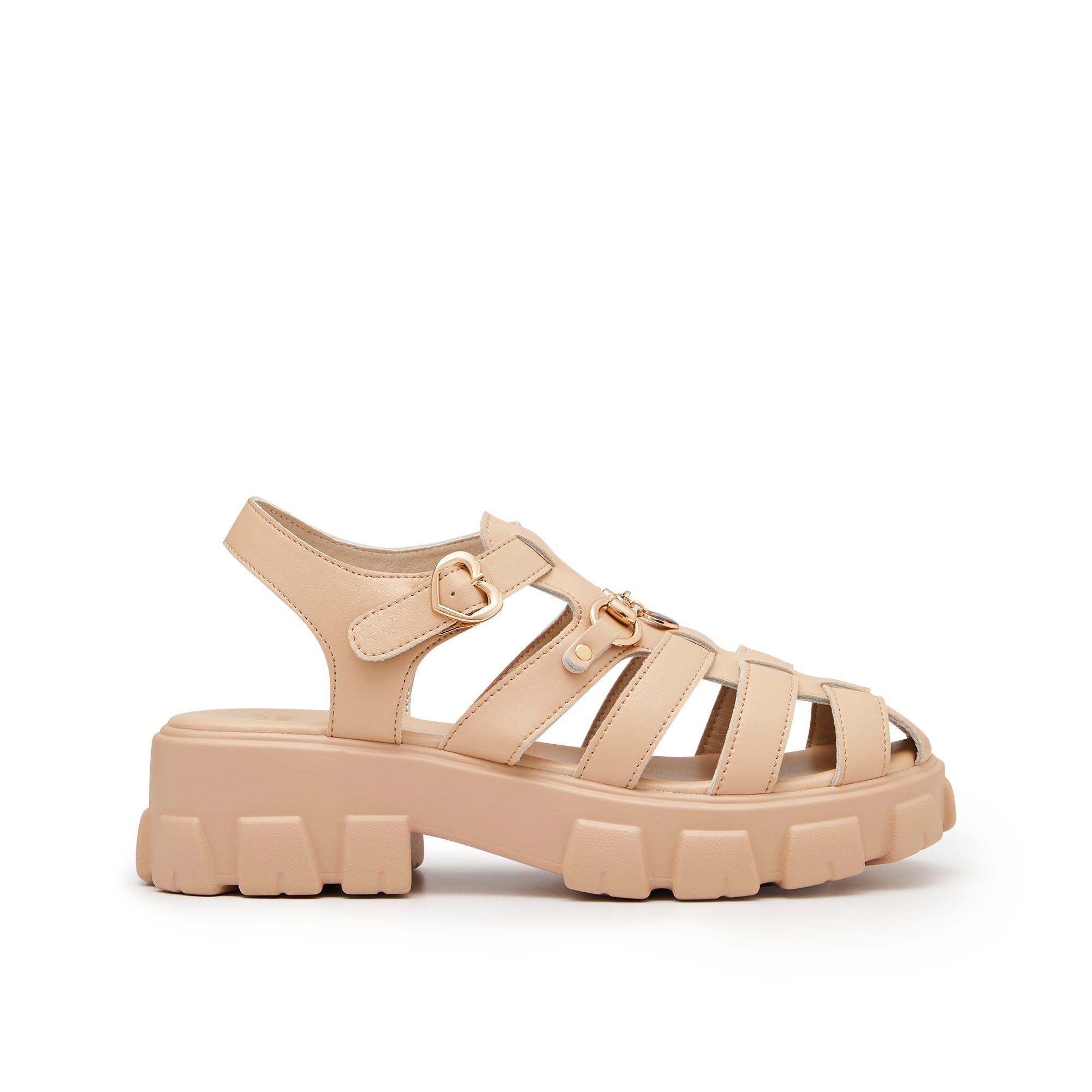 รองเท้าแพลตฟอร์ม Maggie Ema Platform Brown