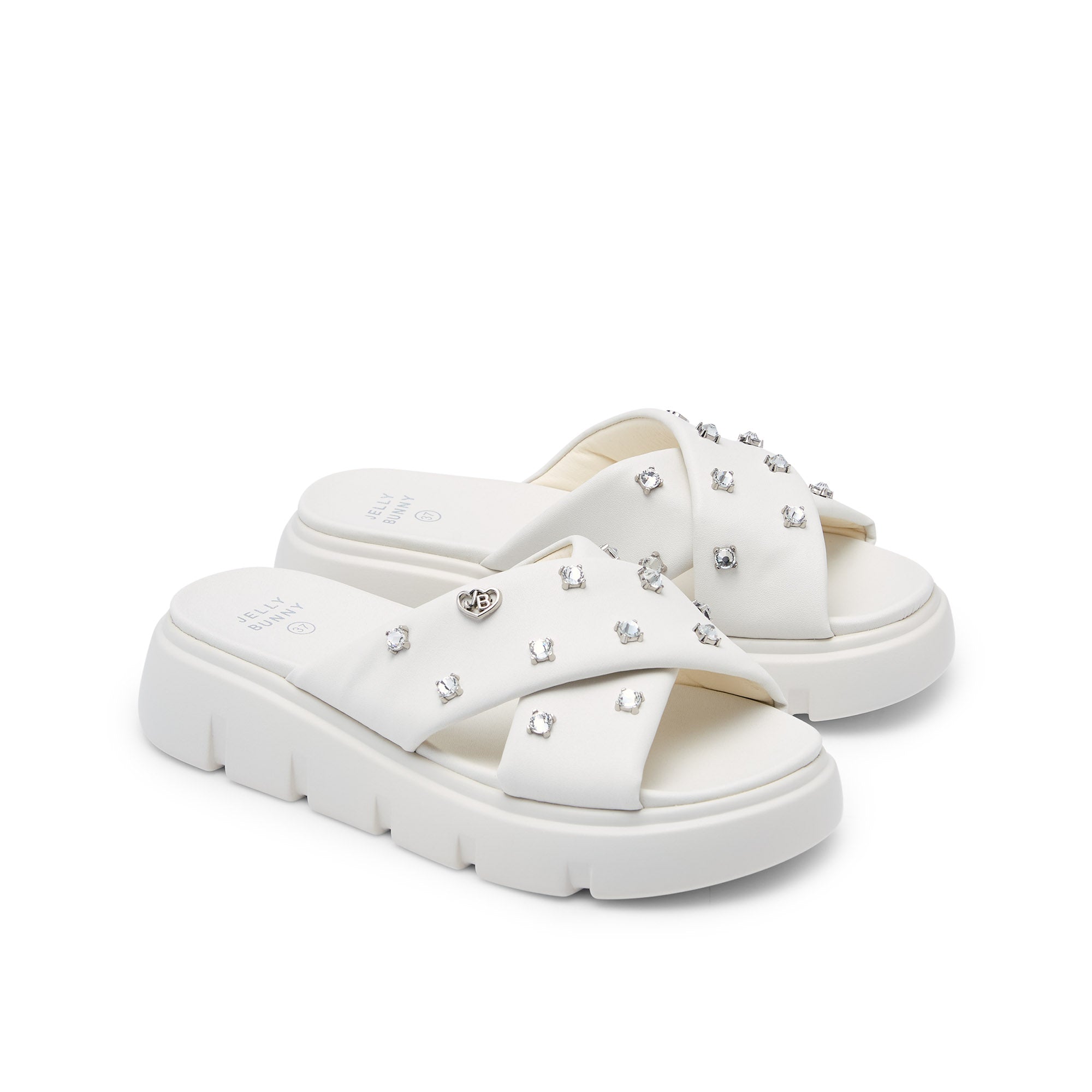 Loukia Sandals Ivory