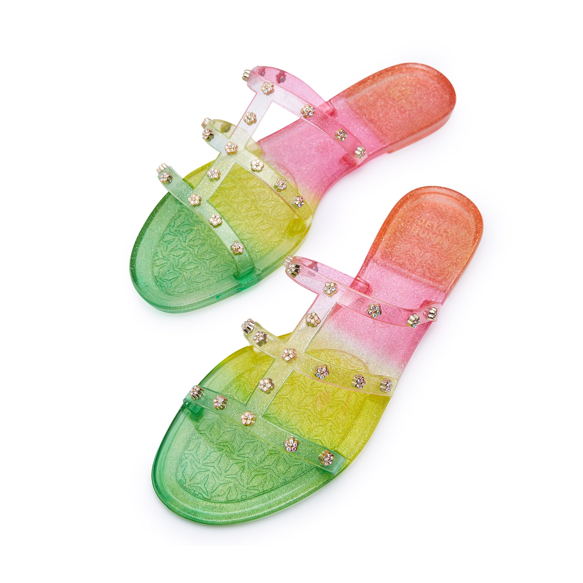 Tres Magda Flat Sandals Multi Color
