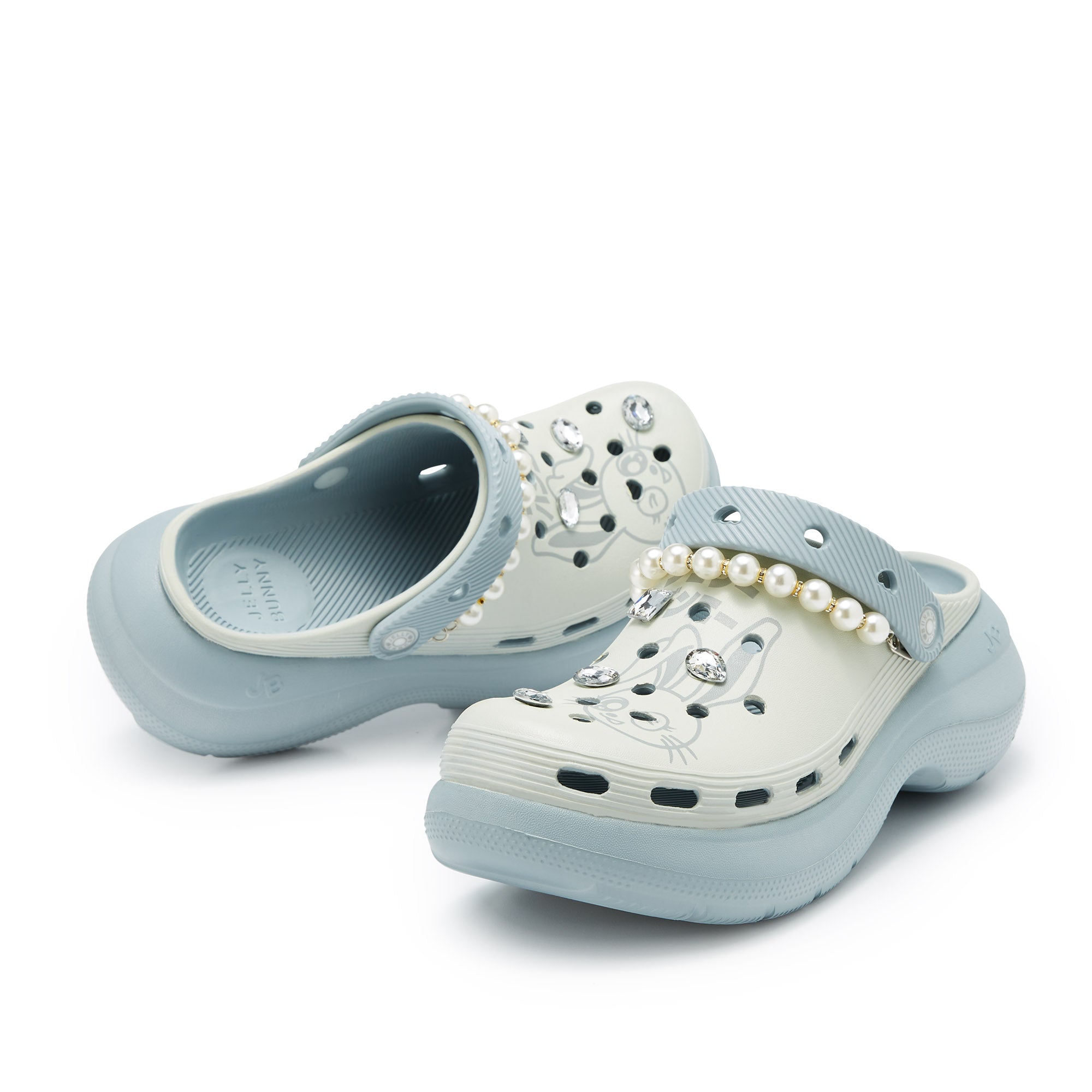 Craze Iyoko Sandals Printed Grey