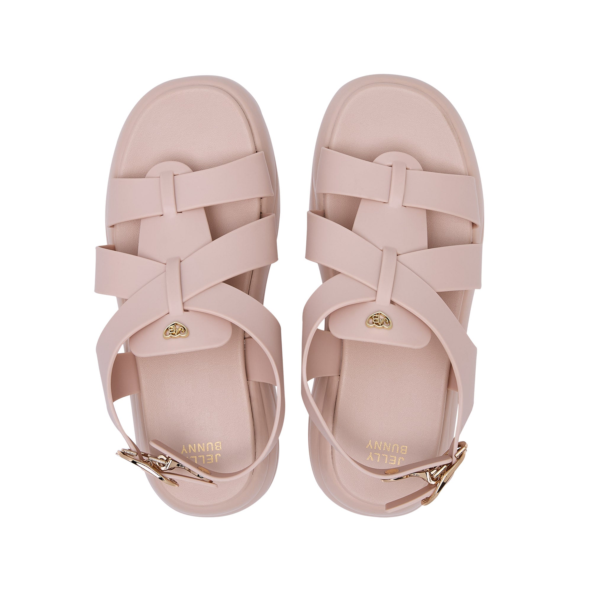 รองเท้าแพลตฟอร์ม Luciana Beige