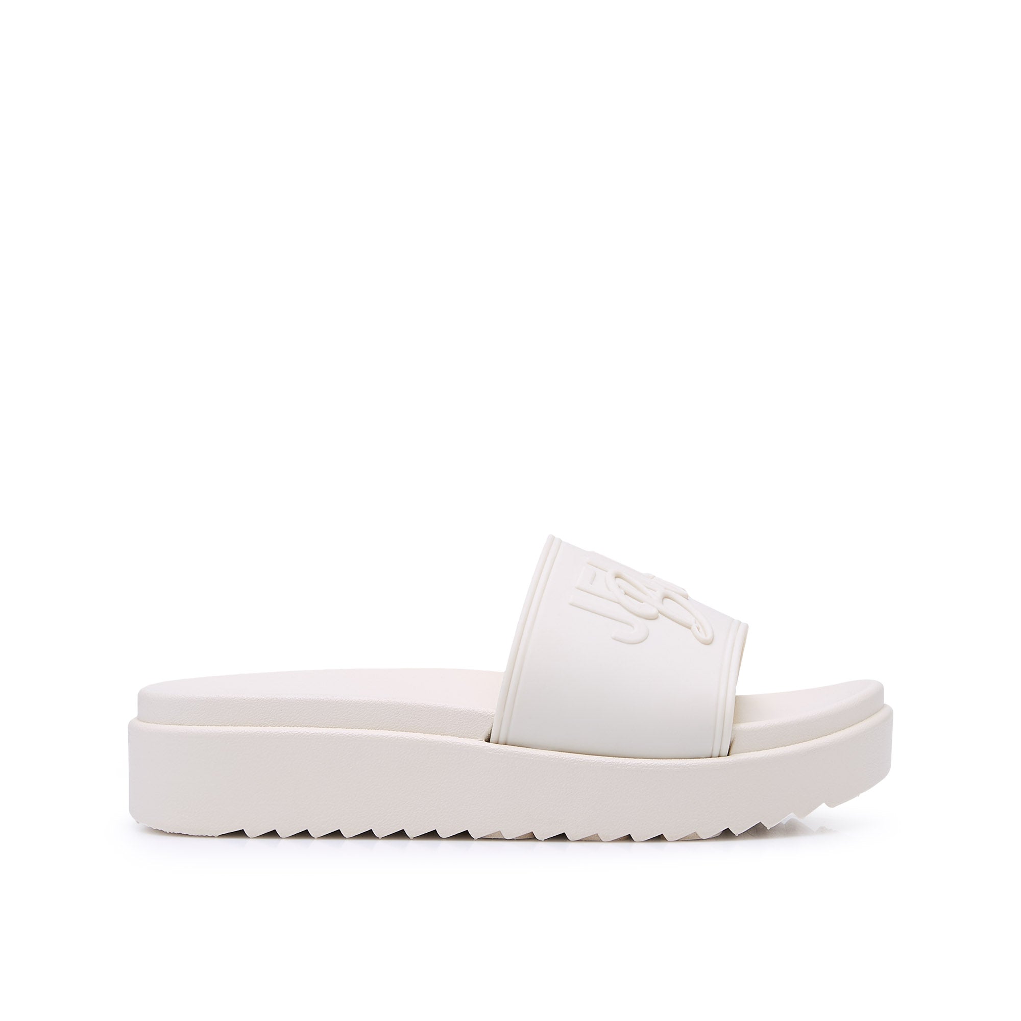 Asya Platform Sandals Ivory