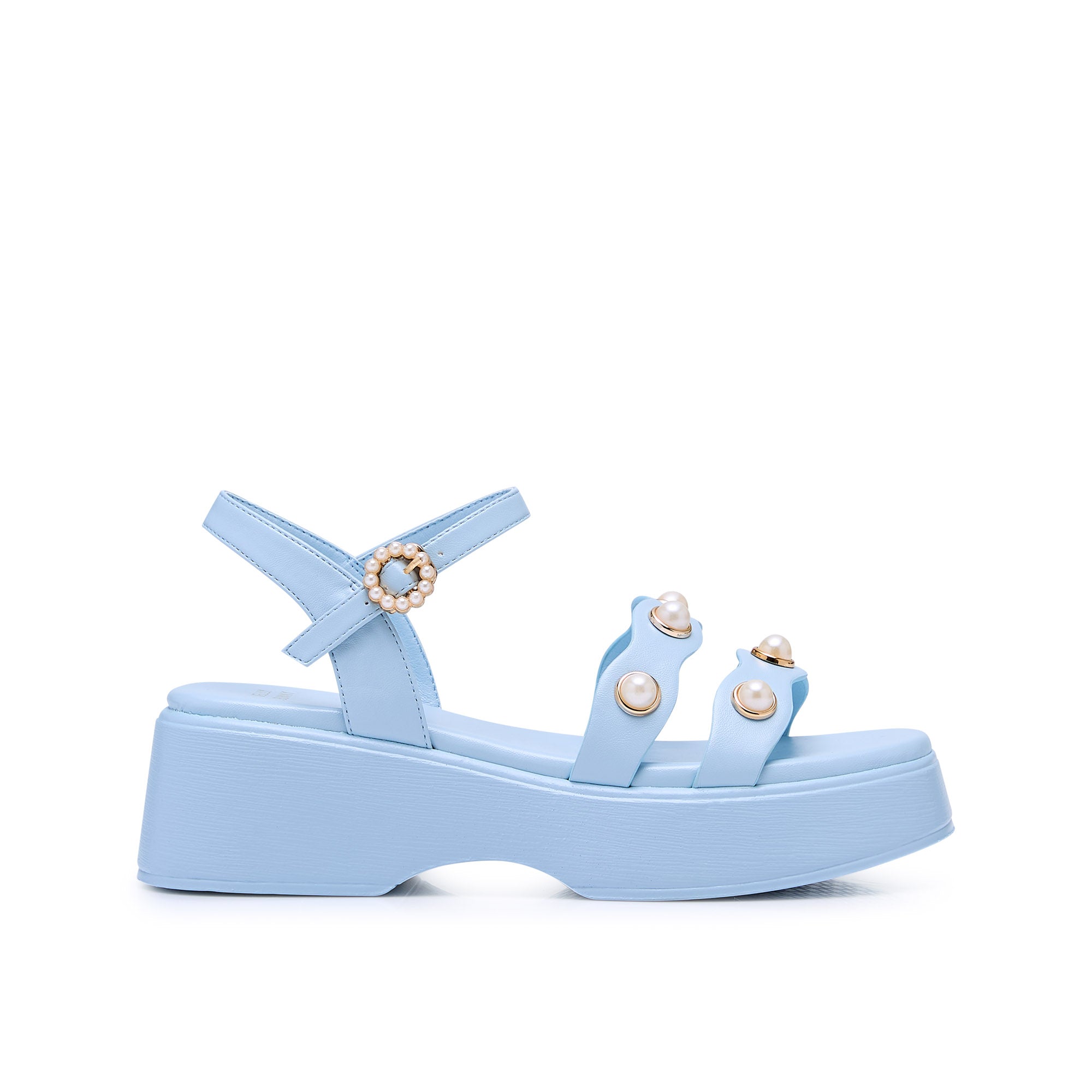 รองเท้าแพลตฟอร์ม Xenia Light Blue