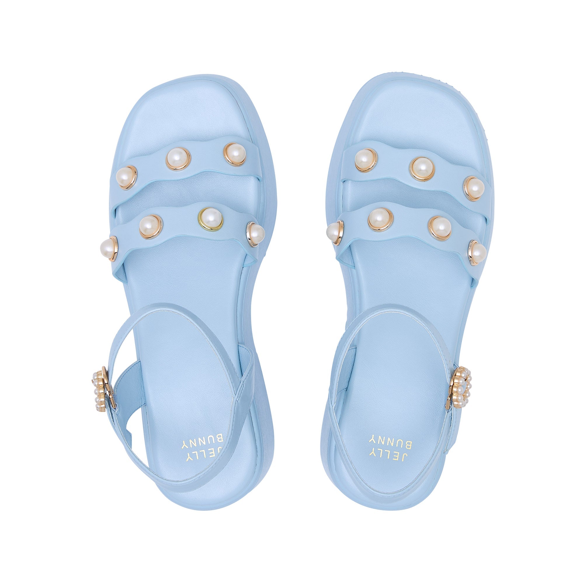 รองเท้าแพลตฟอร์ม Xenia Light Blue