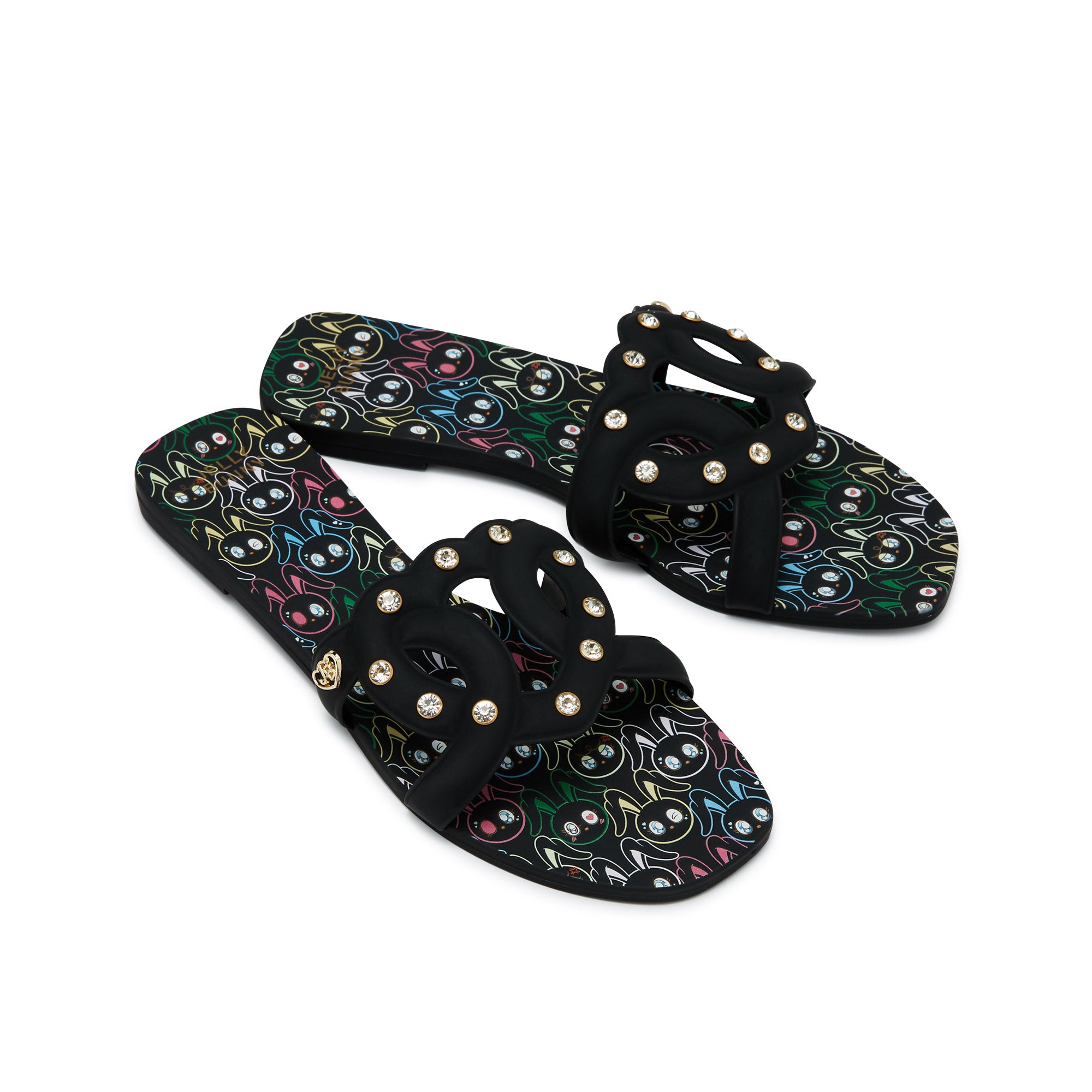 Flory Finny Sandals Black