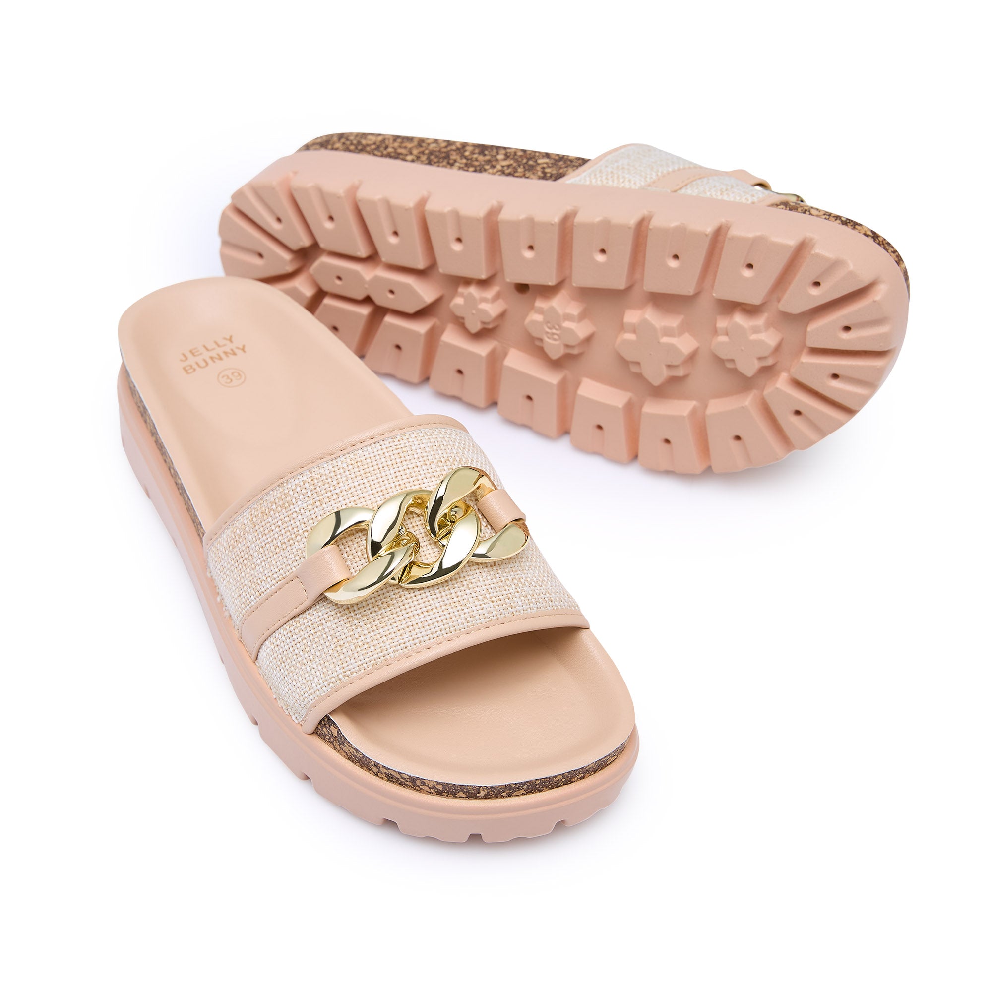 Frieda Sandals Beige