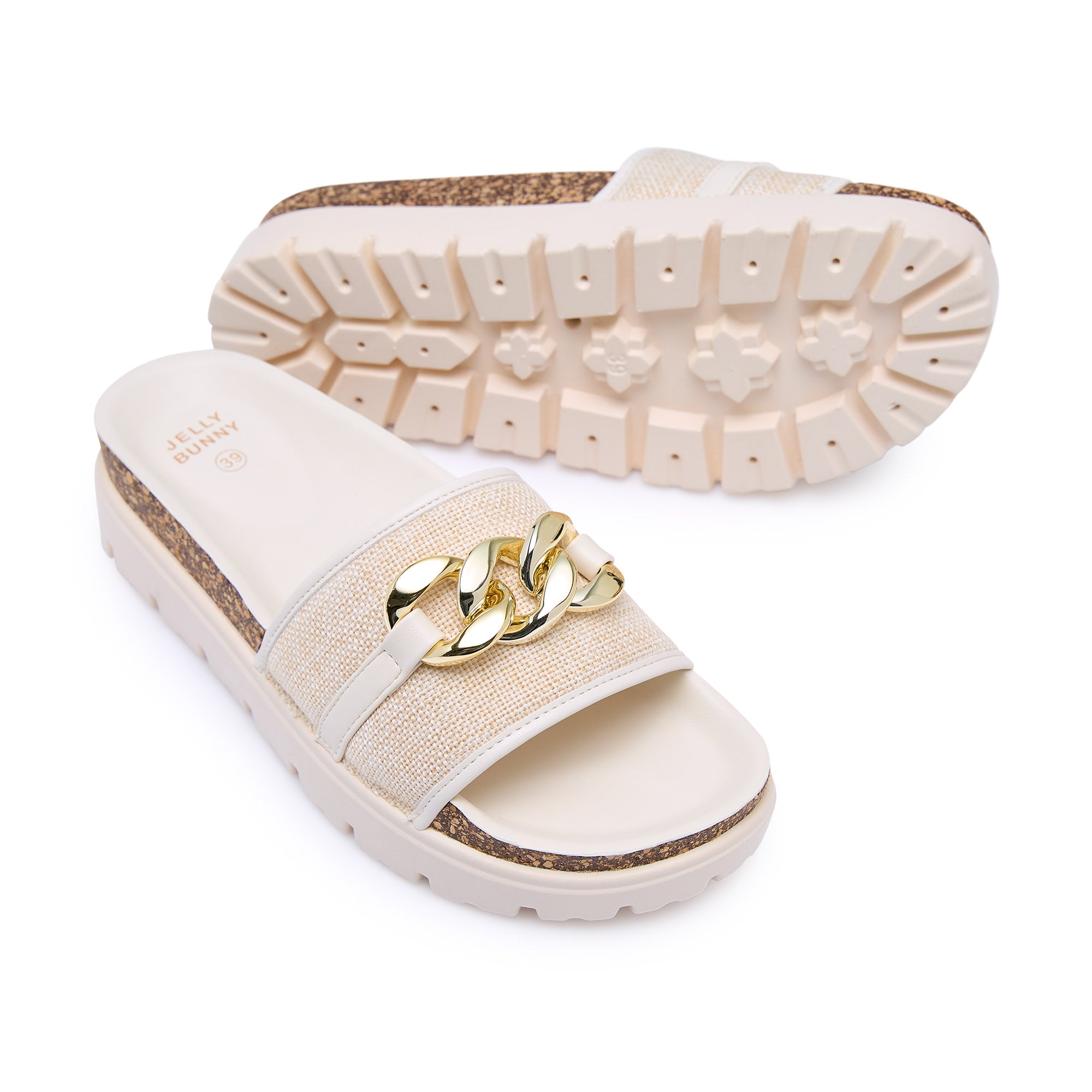 Frieda Sandals Ivory
