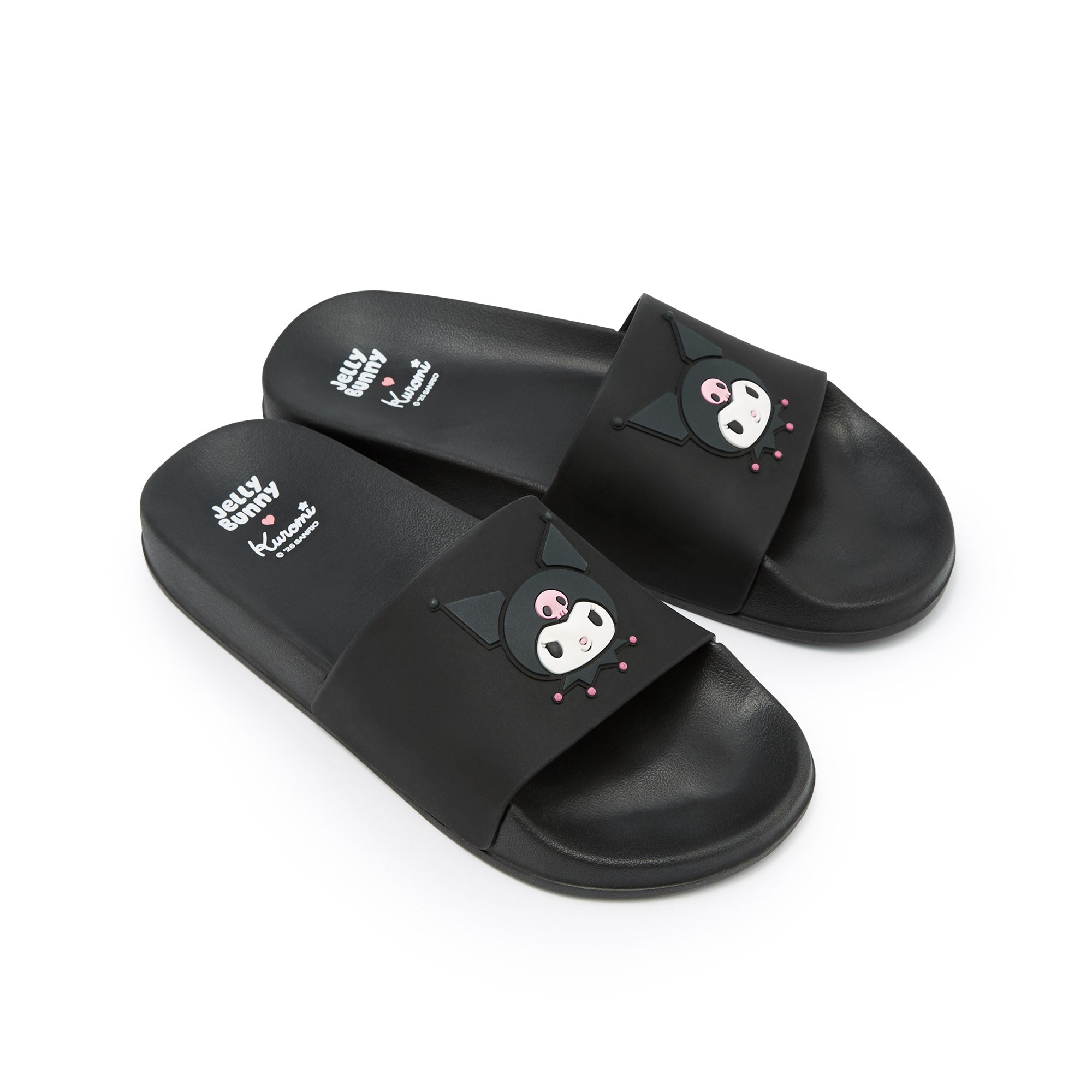 Asami Slide Sandals Black