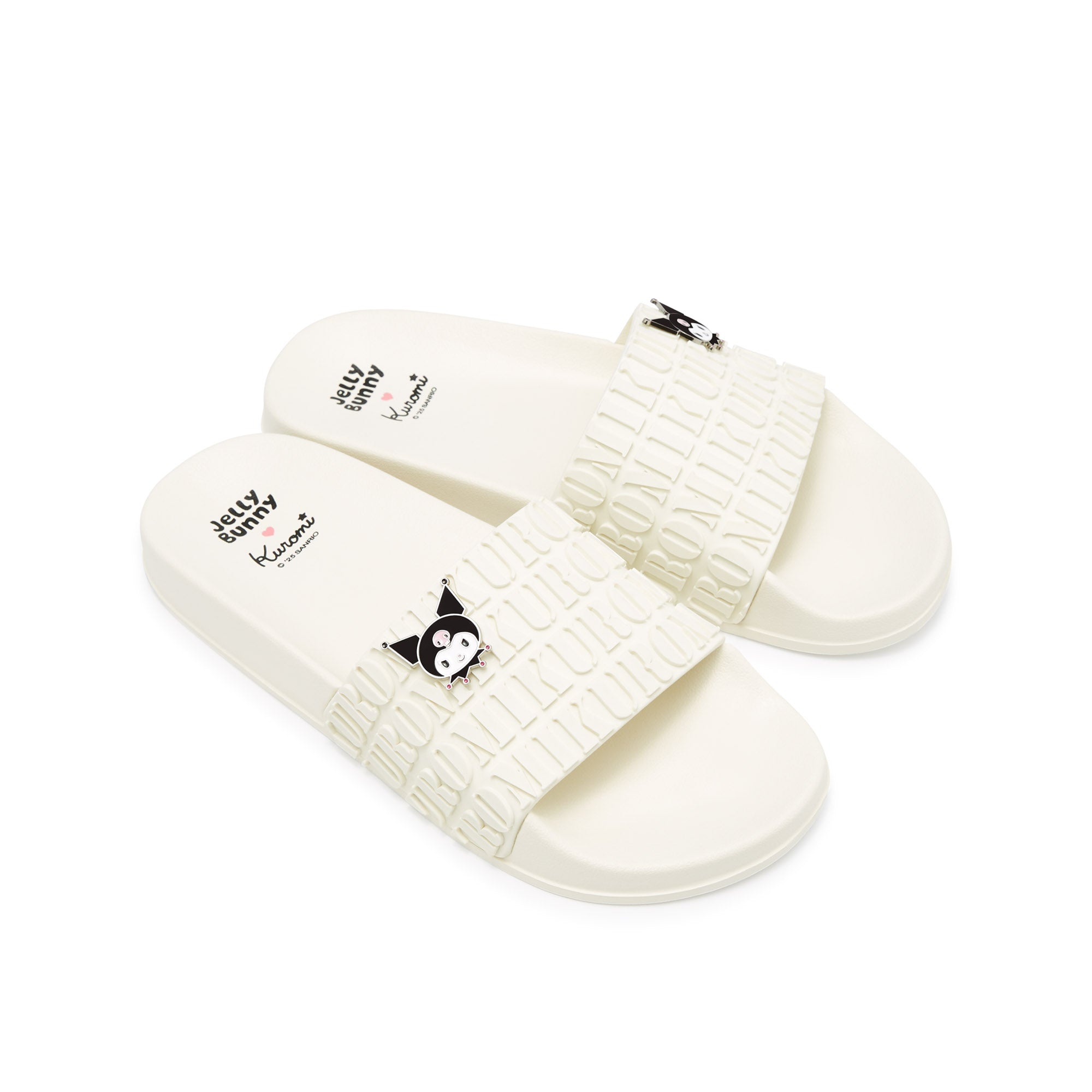 Airi Slide Sandals Ivory