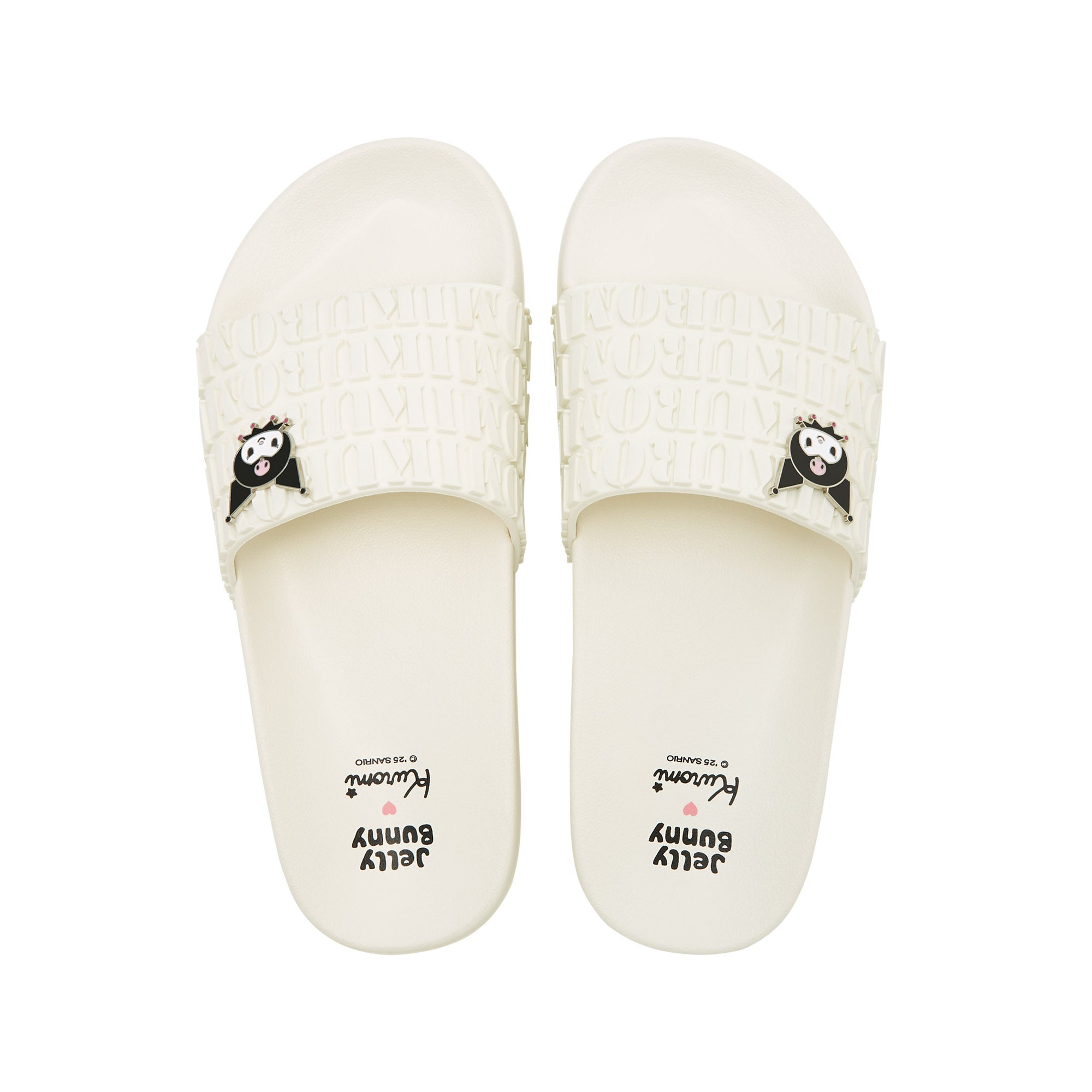 Airi Slide Sandals Ivory