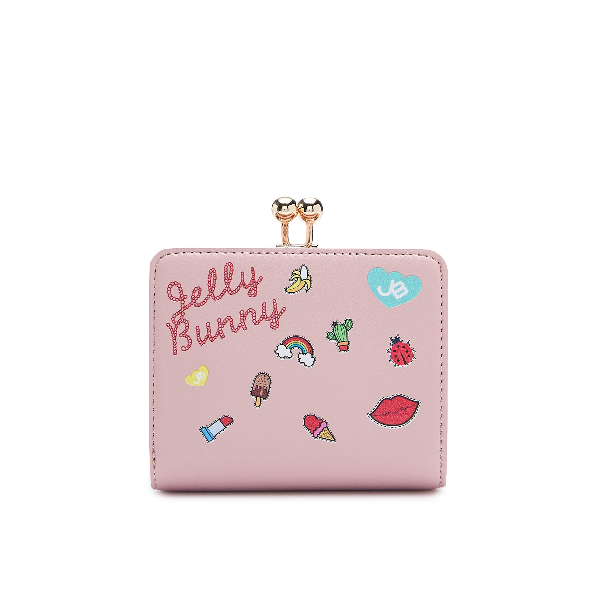 กระเป๋าสตางค์ทรงสั้น Staffi Pink