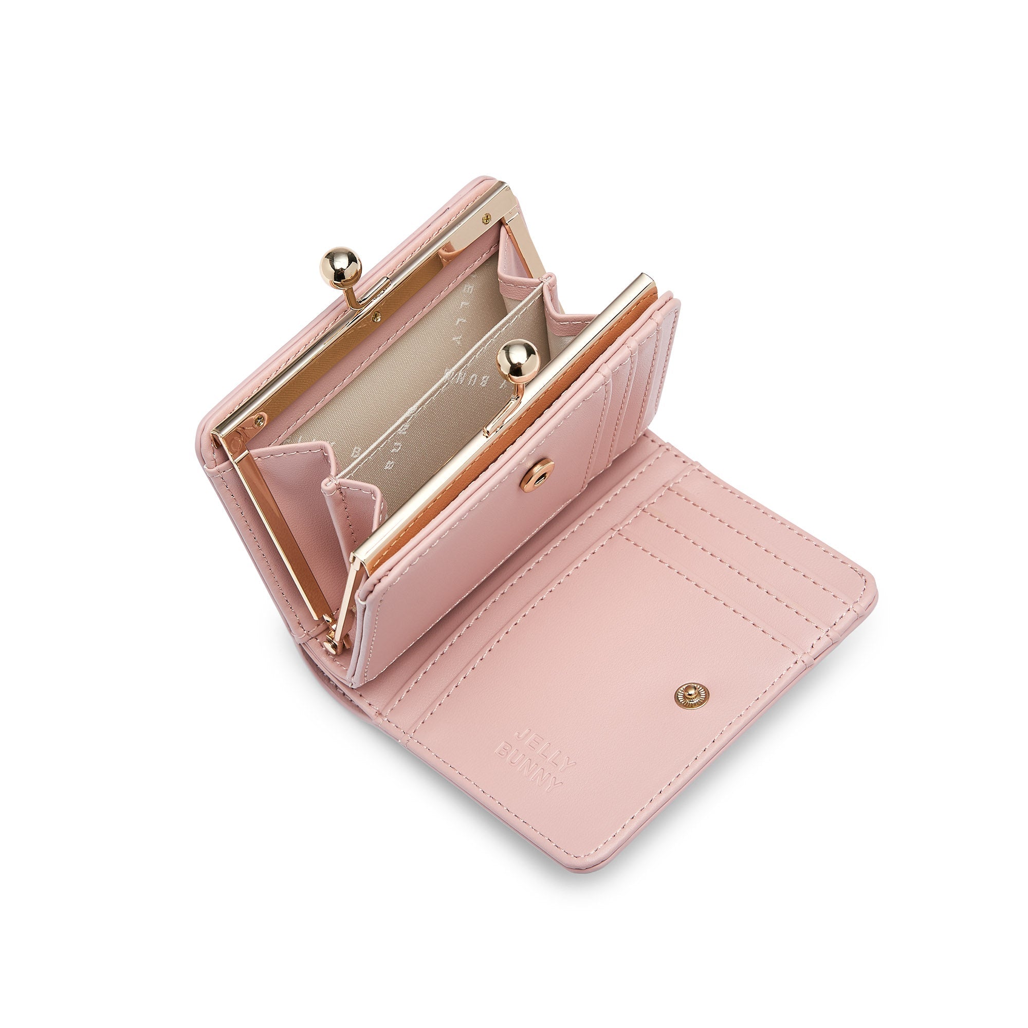 กระเป๋าสตางค์ทรงสั้น Staffi Pink