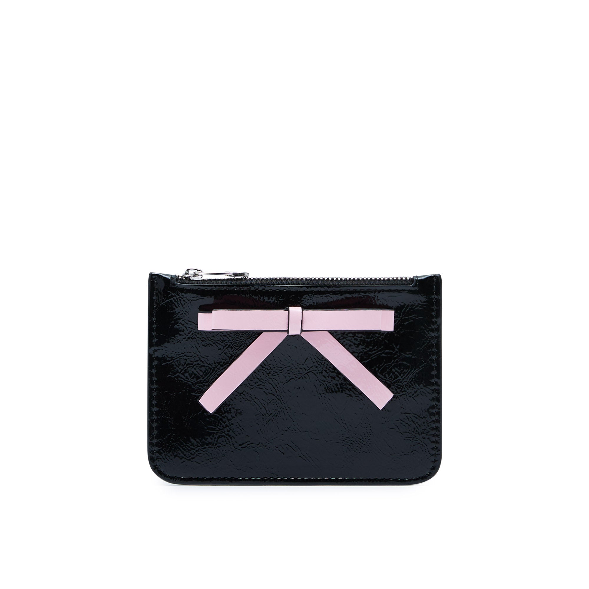 กระเป๋าสตางค์ทรงสั้น Bermiu Black