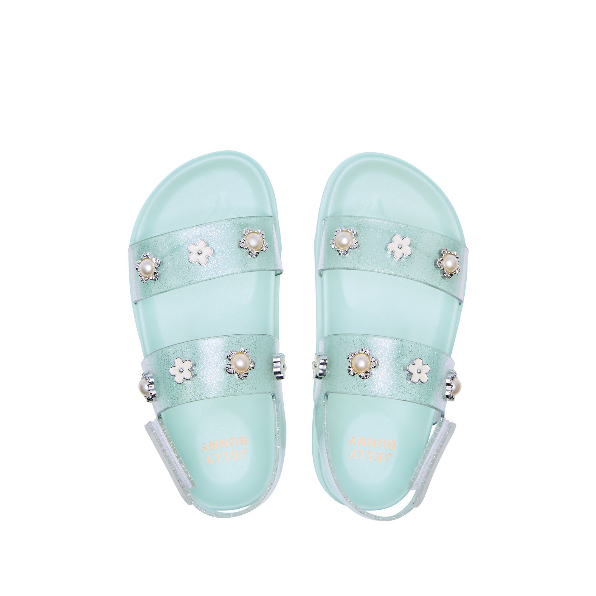 Mini Pele Ela Platform Sandals Light Green