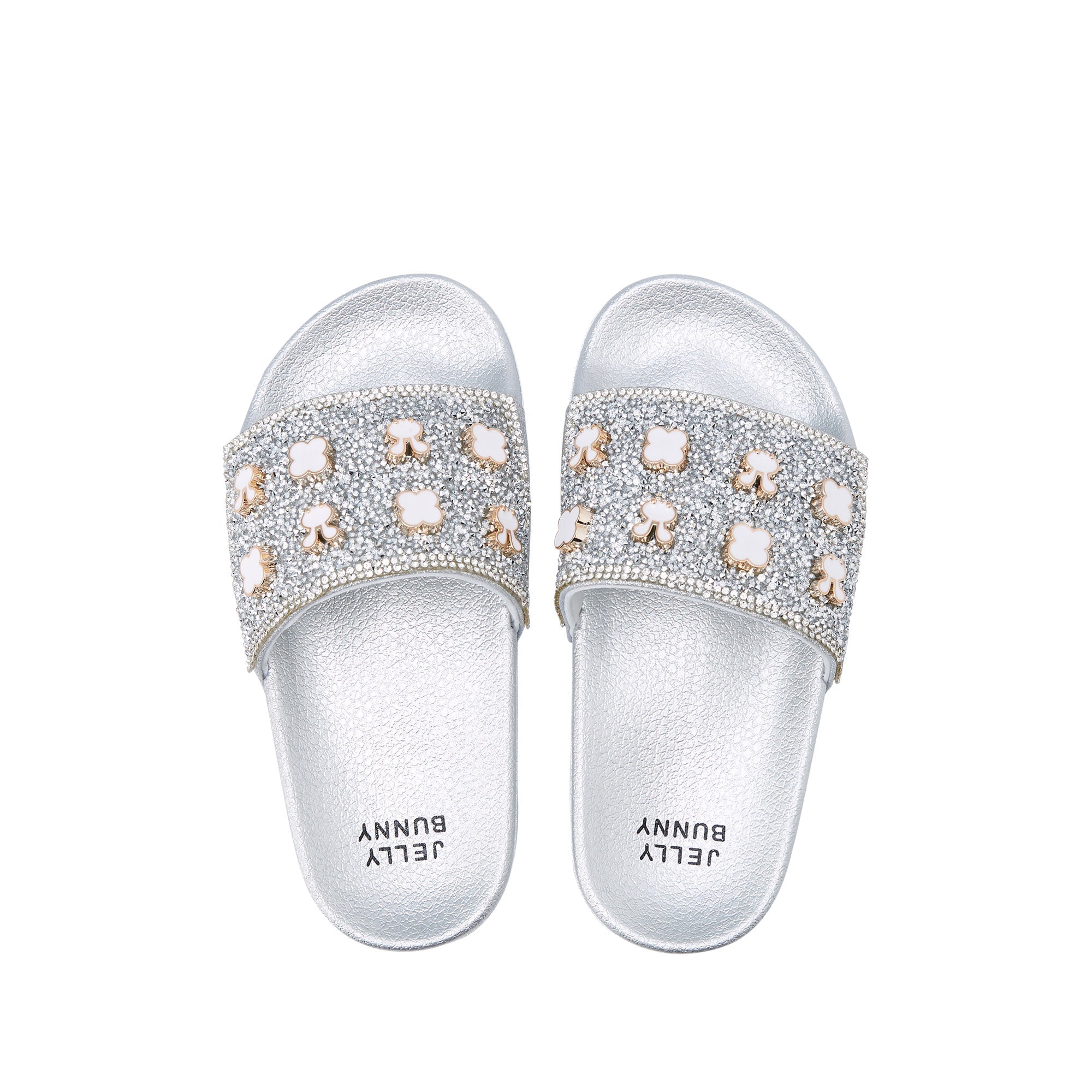 รองเท้าแตะสวม Mini Glisy สำหรับเด็กผู้หญิง Silver