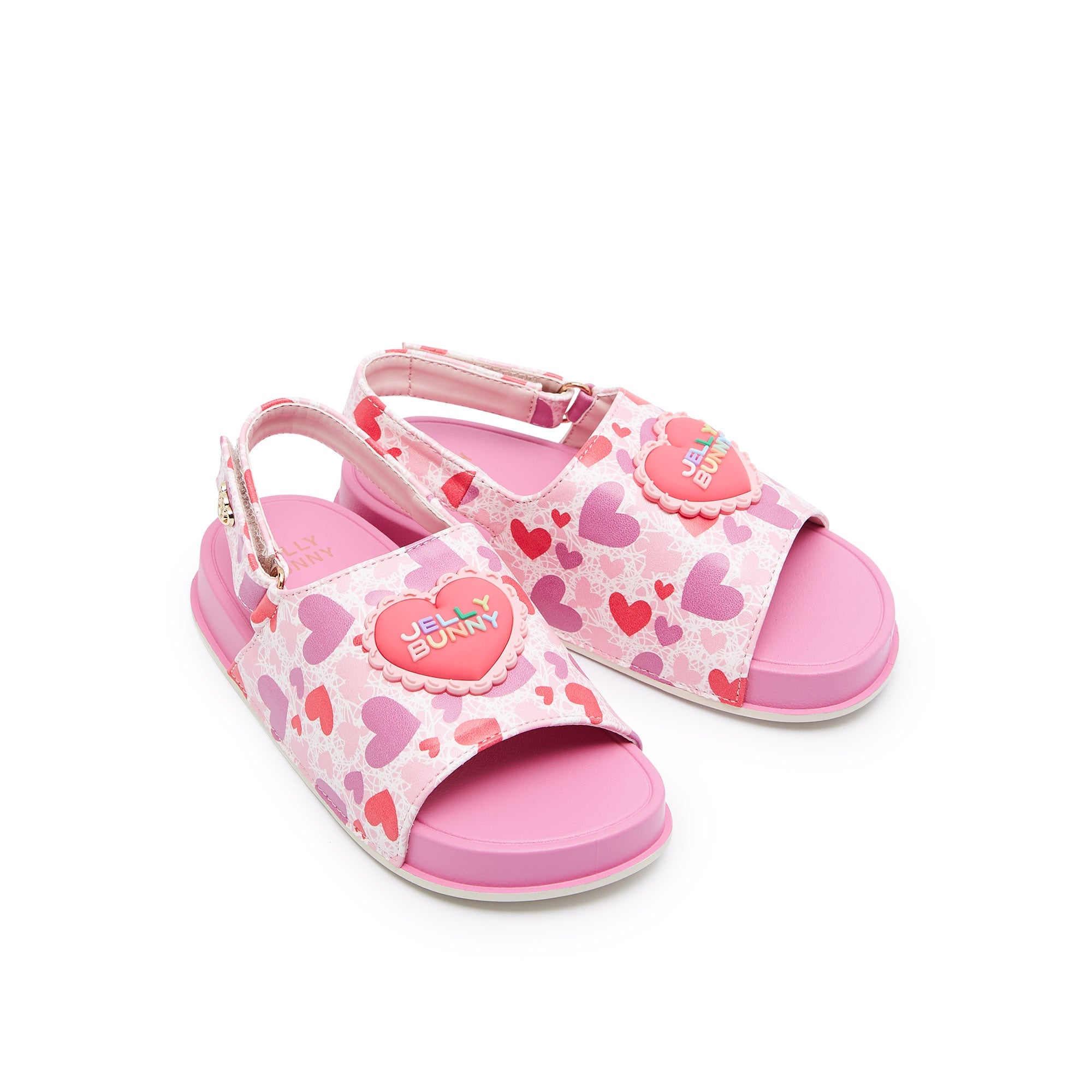 Mini Friendly Lea Slingback Sandals For Mini Girls Pink