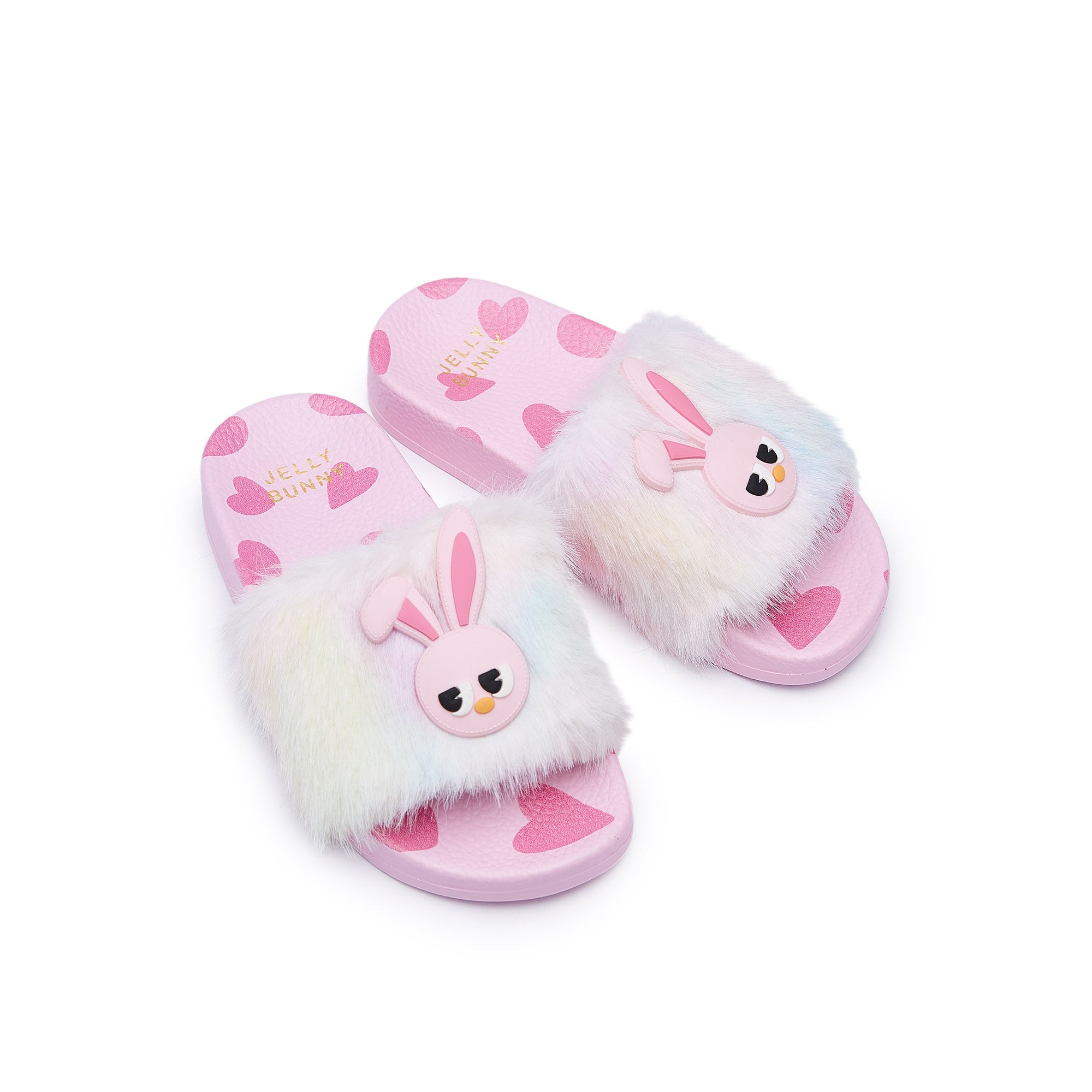 รองเท้าแตะสำหรับเด็กผู้หญิง Mini Slide Mash H Pink