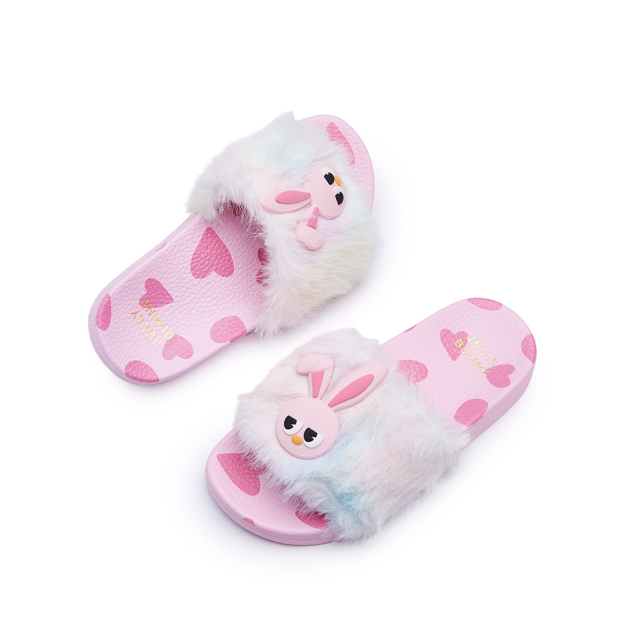 รองเท้าแตะสำหรับเด็กผู้หญิง Mini Slide Mash H Pink