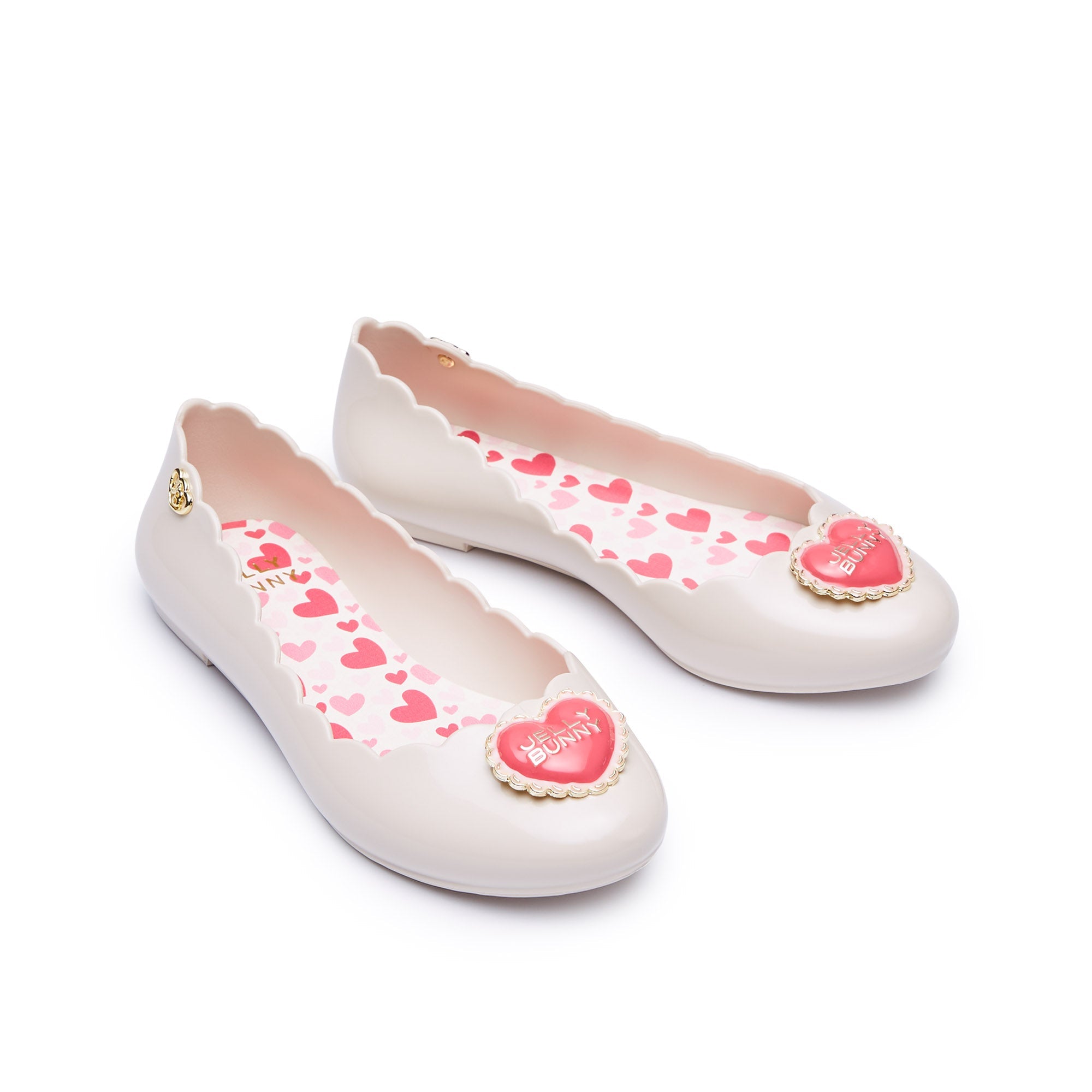 Mini Sophie Legacy Ballerinas For Mini Girls Off-White