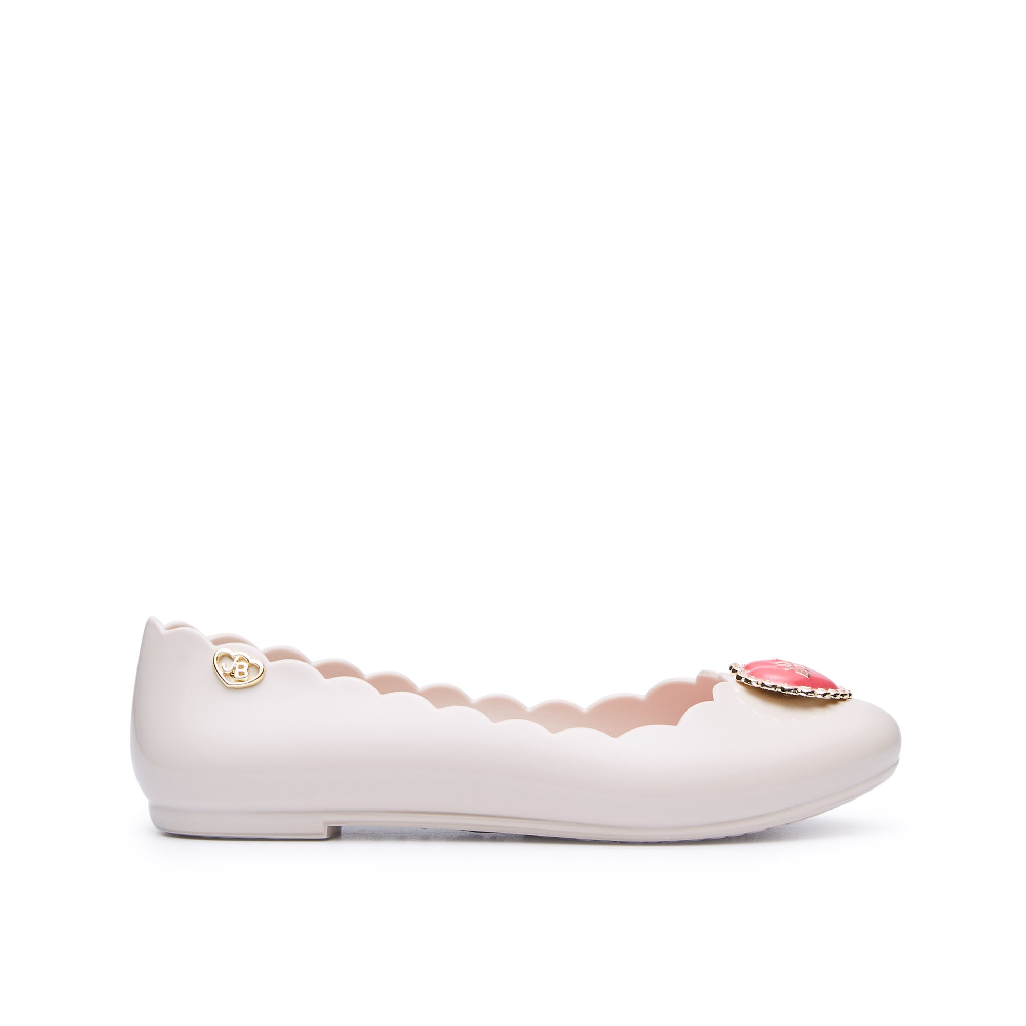 Mini Sophie Legacy Ballerinas For Mini Girls Off-White