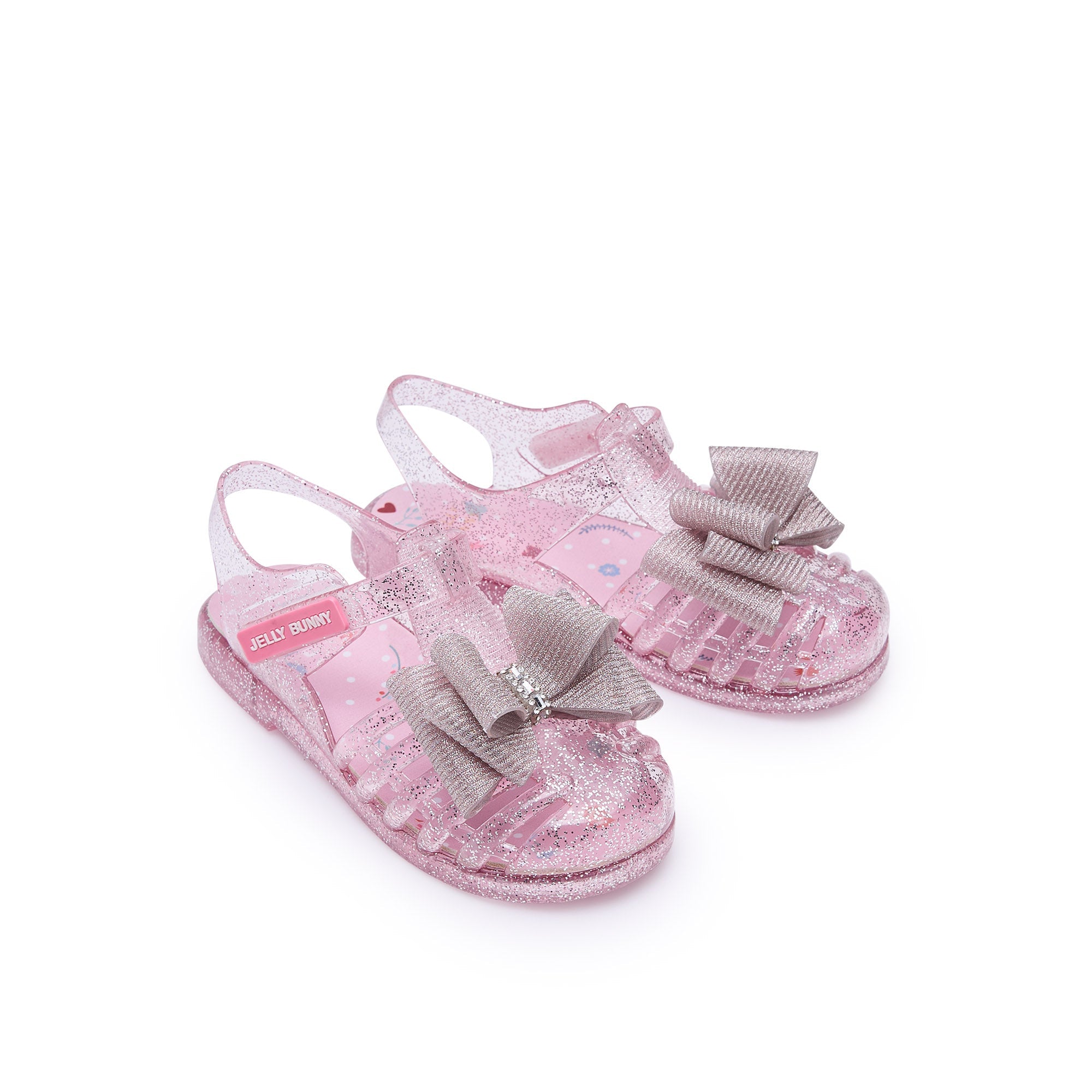 รองเท้าแพลตฟอร์ม สำหรับเด็กผู้หญิง Starfishy Bow Mini Pink