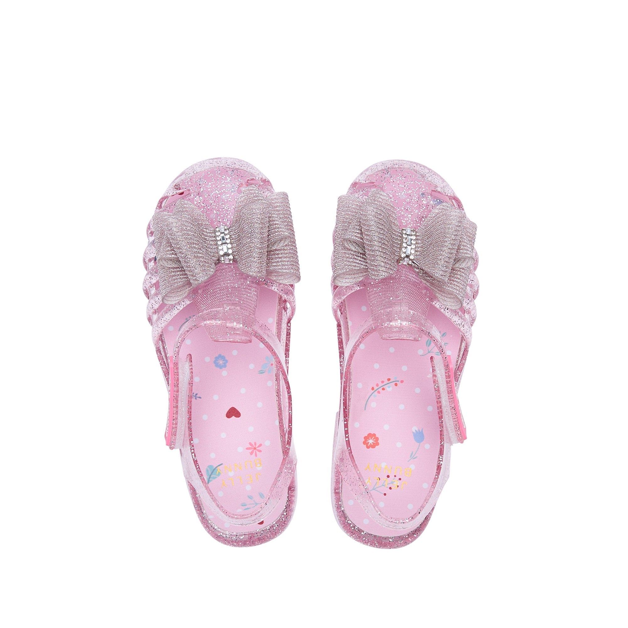 รองเท้าแพลตฟอร์ม สำหรับเด็กผู้หญิง Starfishy Bow Mini Pink