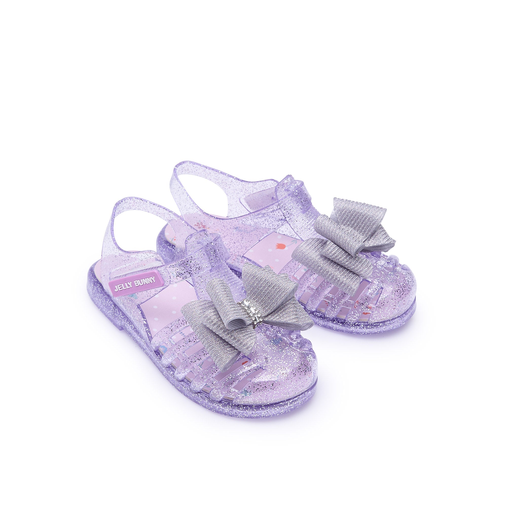 รองเท้าแพลตฟอร์ม สำหรับเด็กผู้หญิง Starfishy Bow Mini Purple